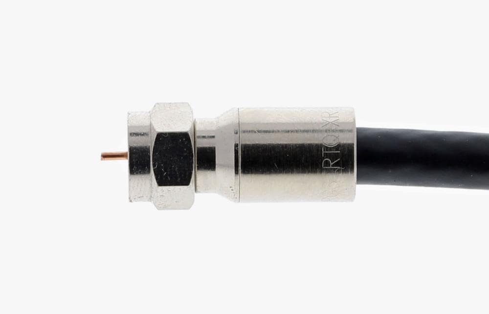 IDEAL 100-Pack Brass Compression F-connector in the Video