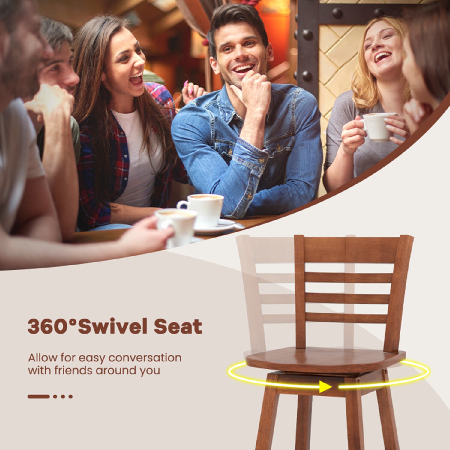 Mondawe MD-JV12100BN-24 stools - View #6