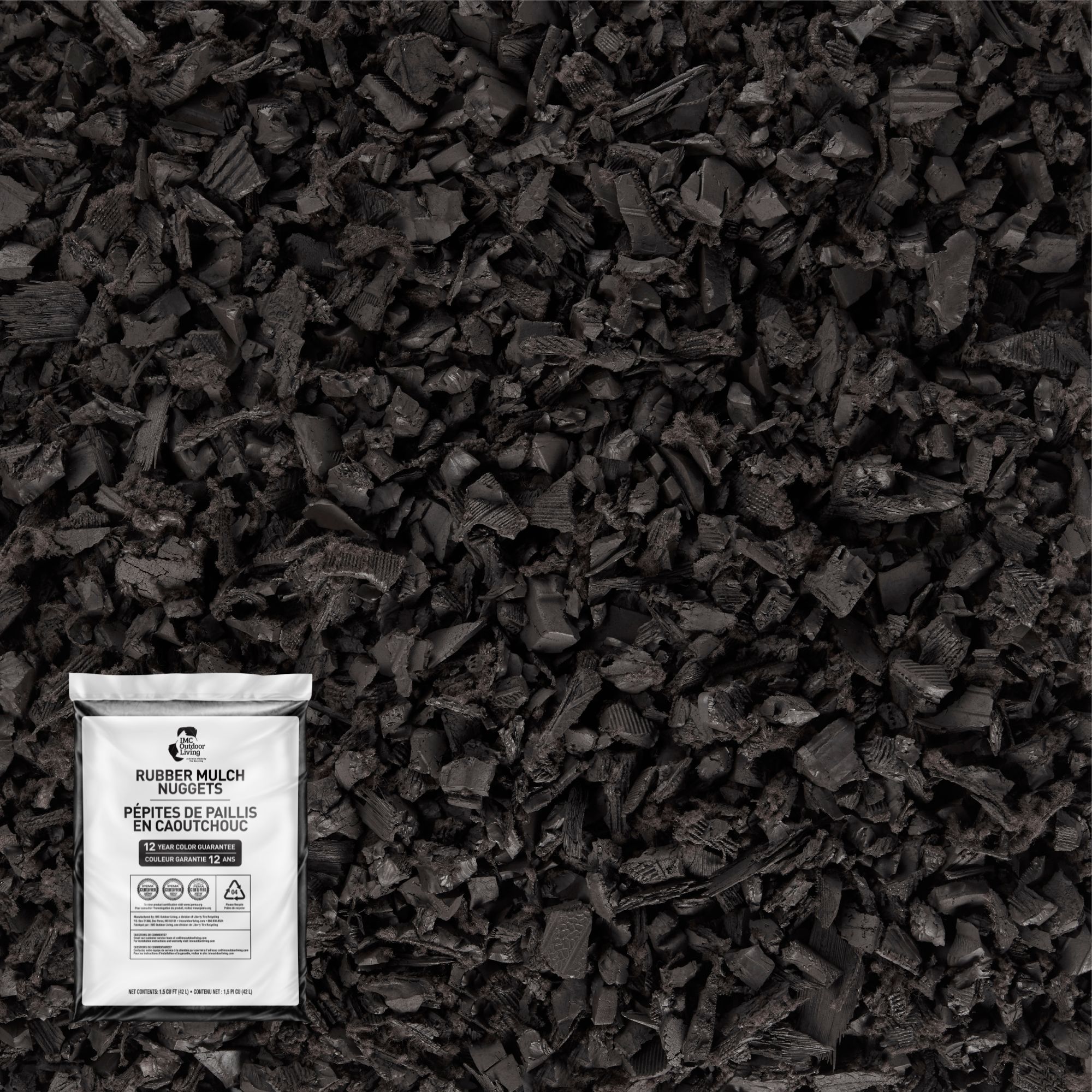 GroundSmart GN15BK25 Bulk-Mulch - View #3