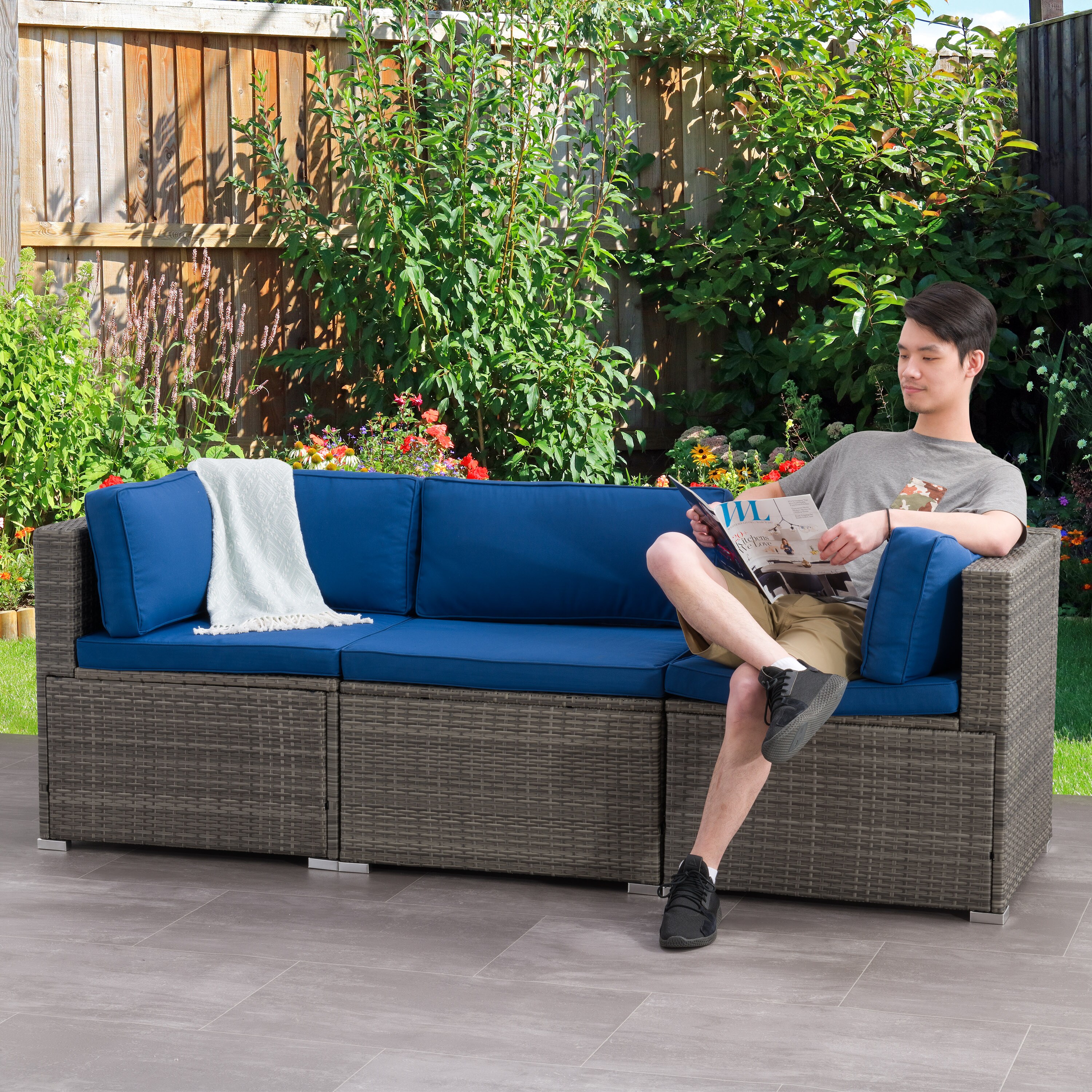 CorLiving PRK-402-Z2 Patio-Conversation-Sets - View #2