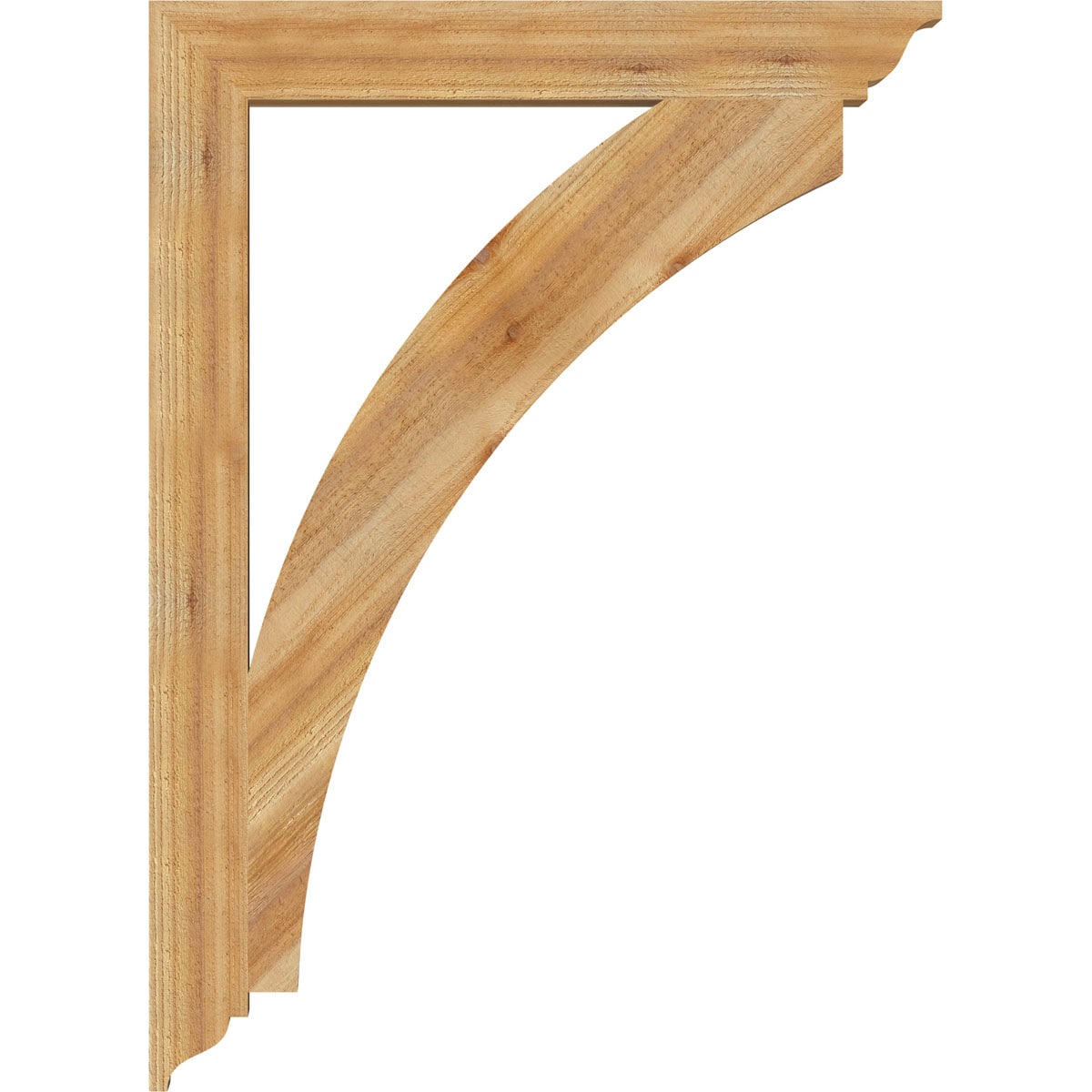 Ekena Millwork BKT04X32X44THR01RWR Exterior-Brackets-Braces - View #3