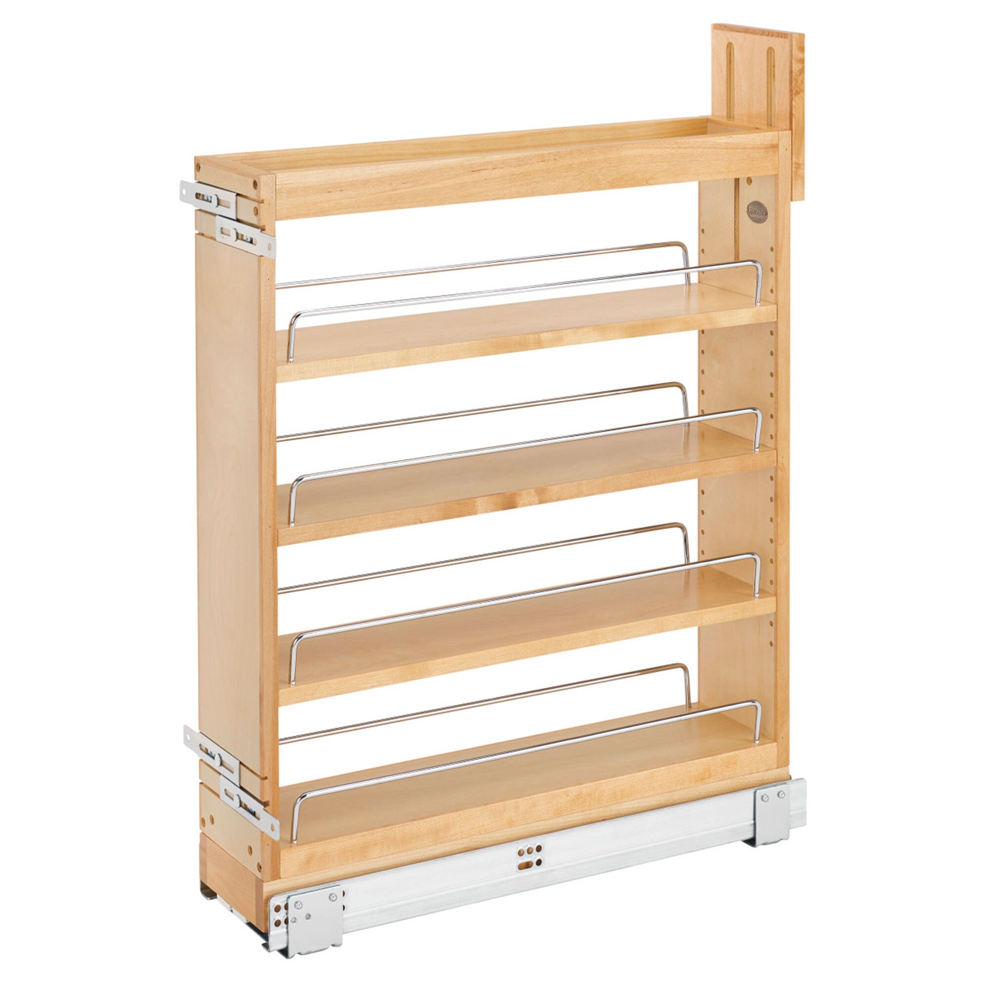 Rev-A-Shelf 448 Series Natural Maple Pull-Out Organizer - (14 x
