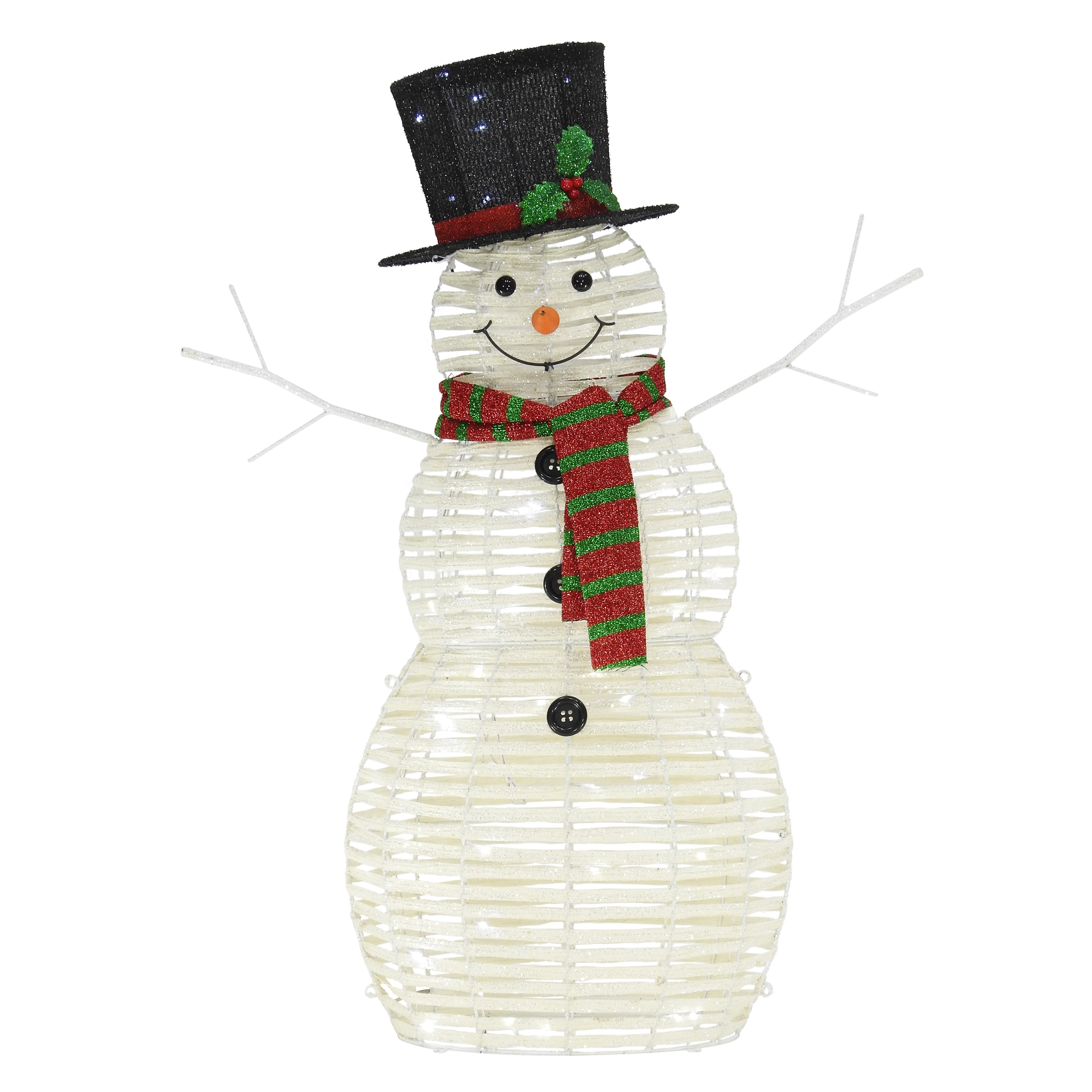 Puleo International 315-YD4649LA 48-Inches Lighted Snowman Christmas Decor