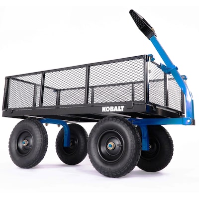 Kobalt 6-cu ft Steel Yard Cart