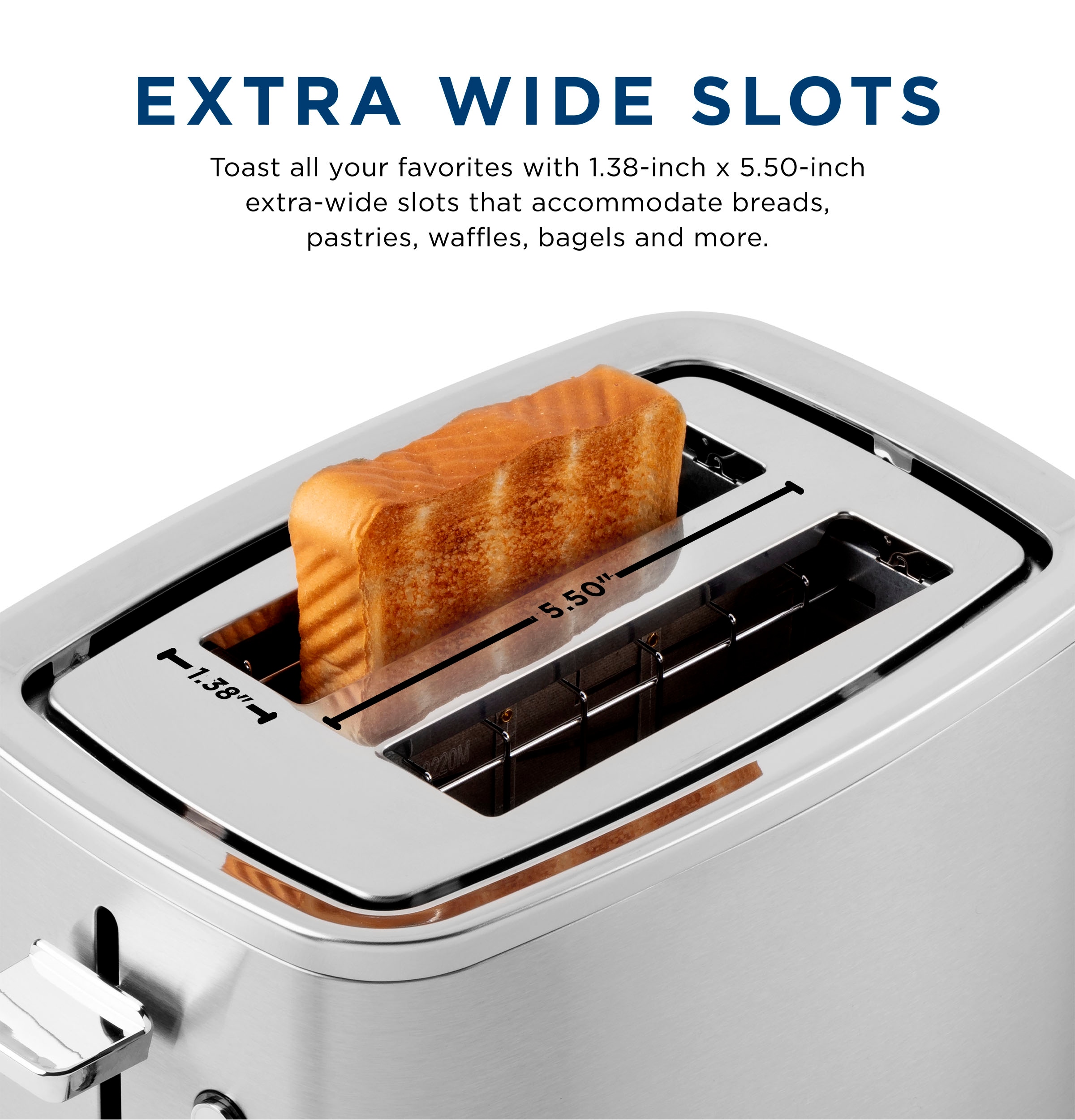 GE 2 Slice Toaster - G9TMA2SSPSS