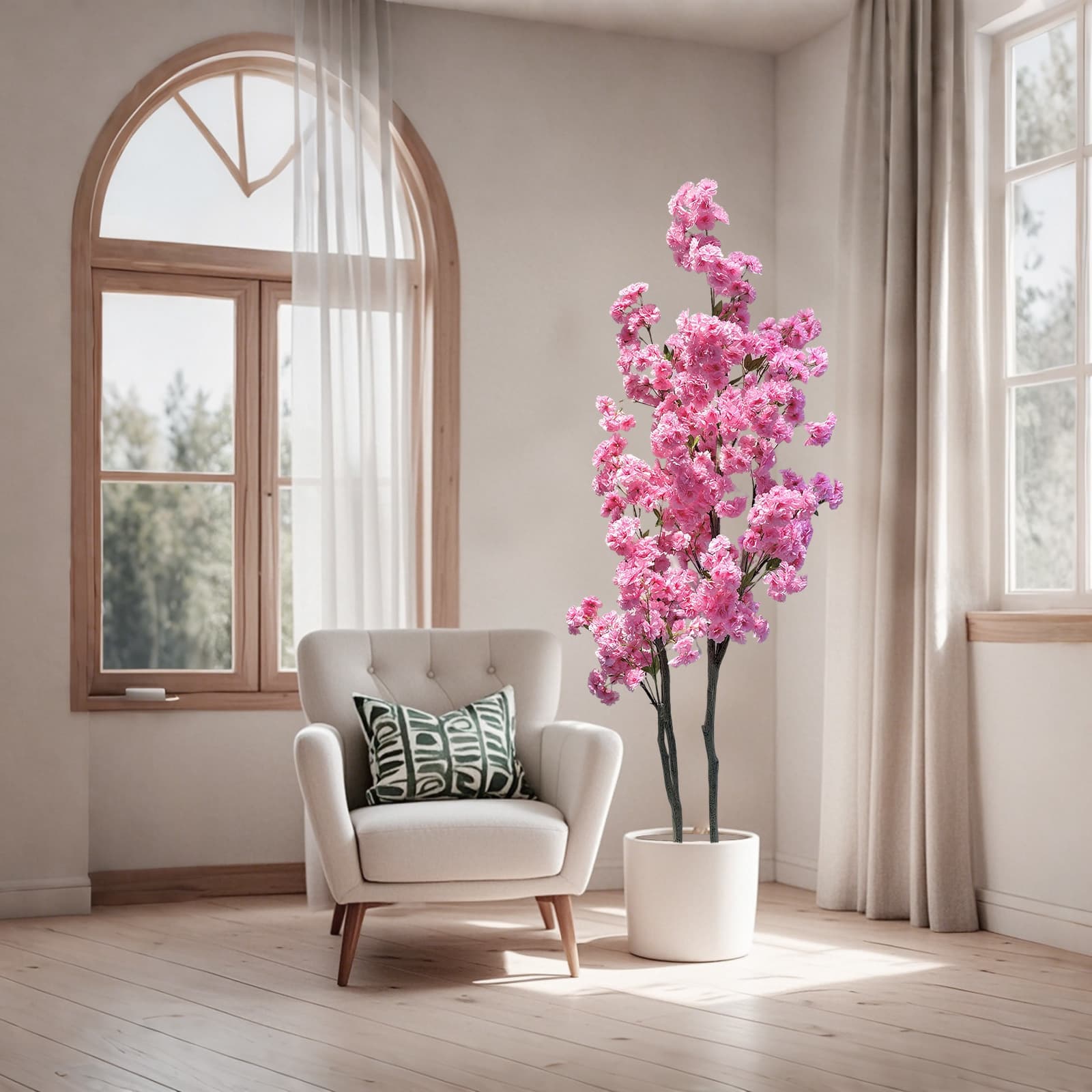 Armen Living WLS-FQZOL-4443C6K3 Artificial-Plants-Trees - View #5