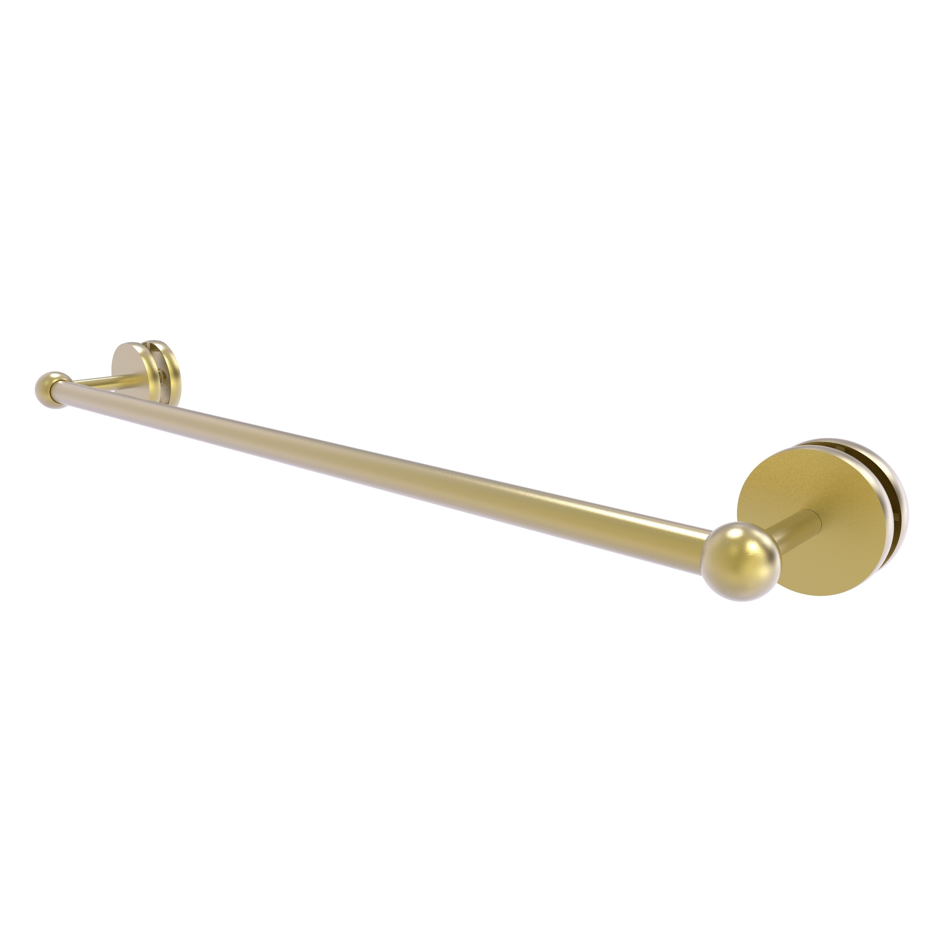 Allied Brass Prestige Skyline Satin Brass Triple-Hook Wall Mount