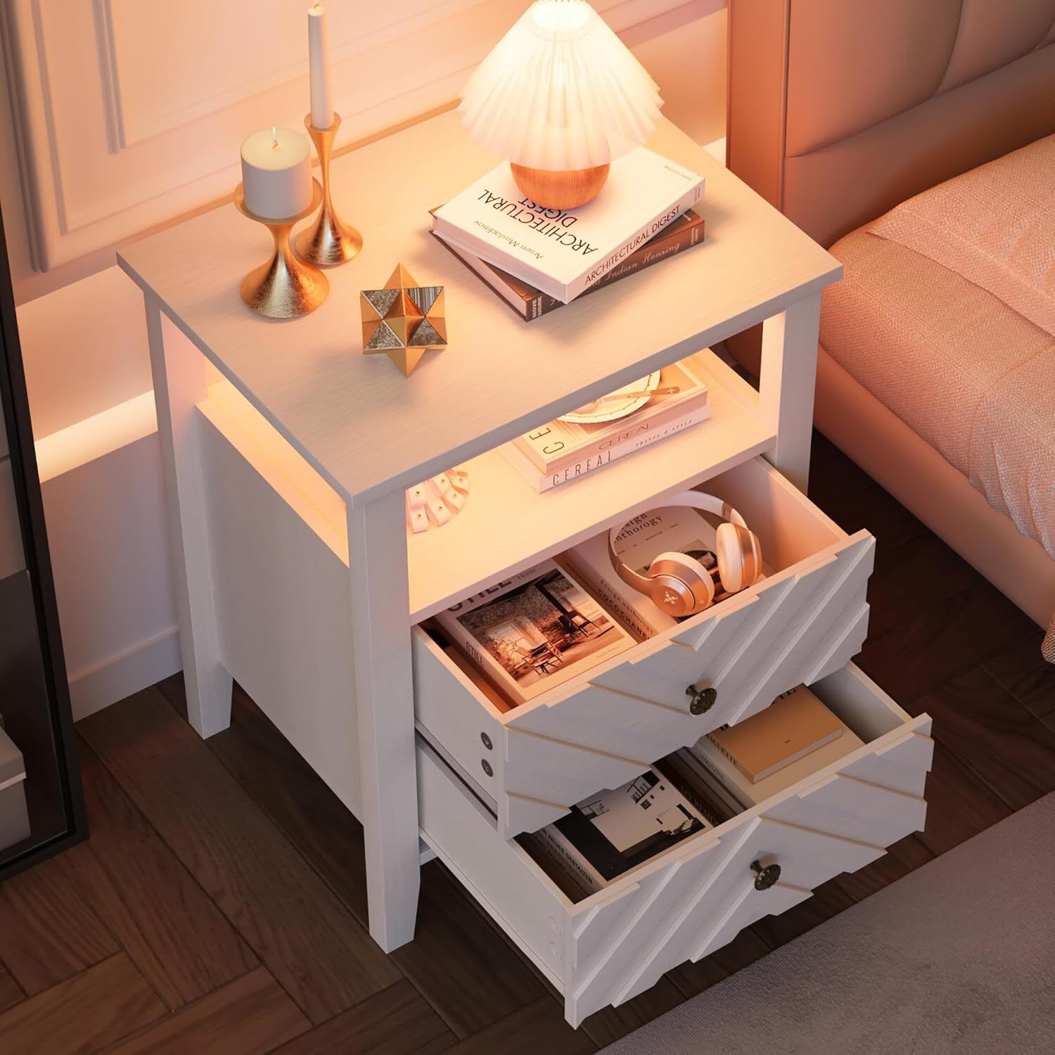 Qeetex GGL-PHO-33R4QCVC nightstands - View #3