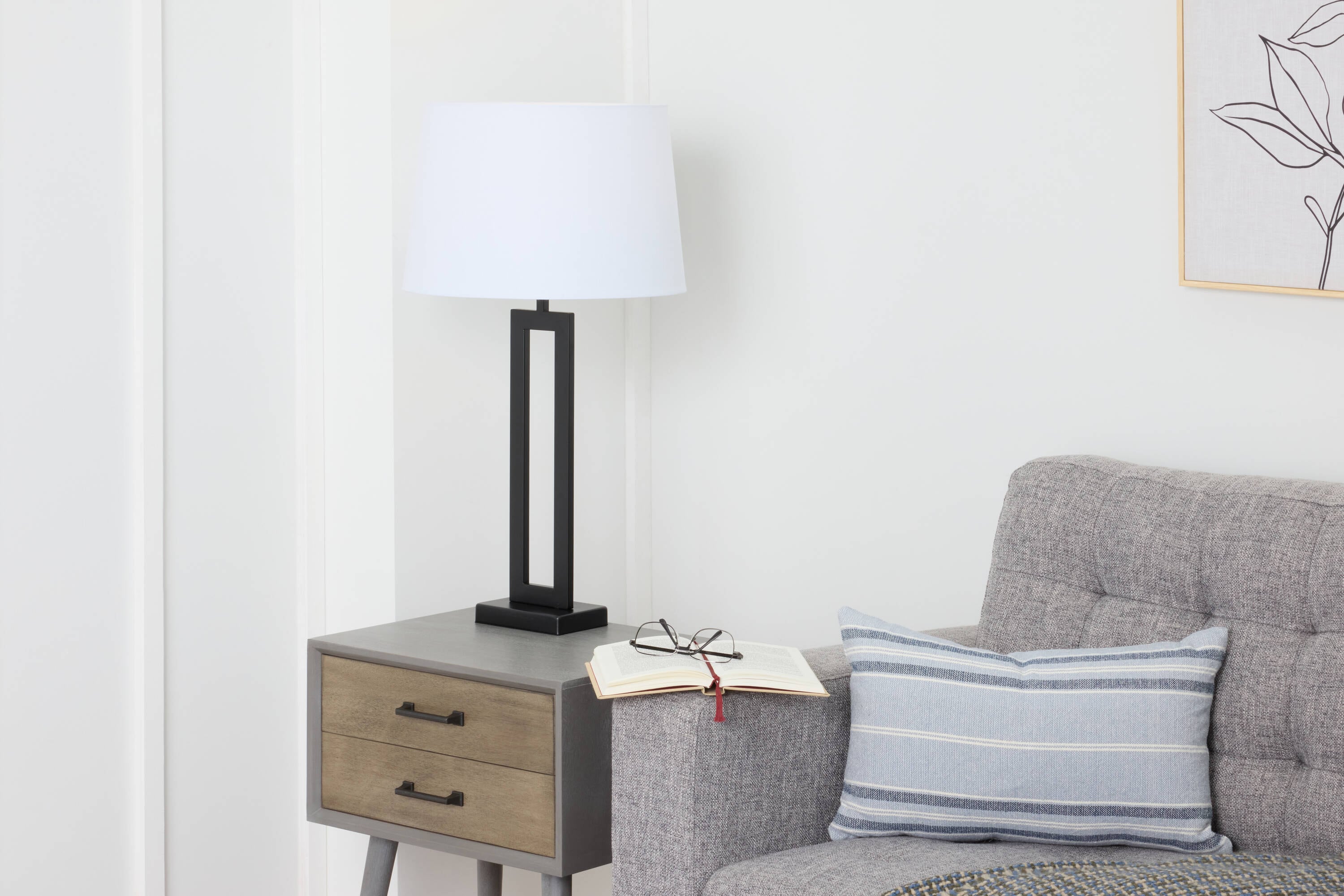 allen + roth LB37MBK Lamp-Bases - View #2