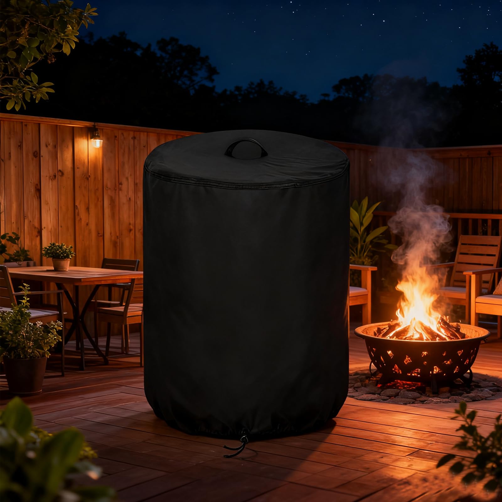 ITOPFOX LIT0625I022 Fire-Pit-Covers - View #3