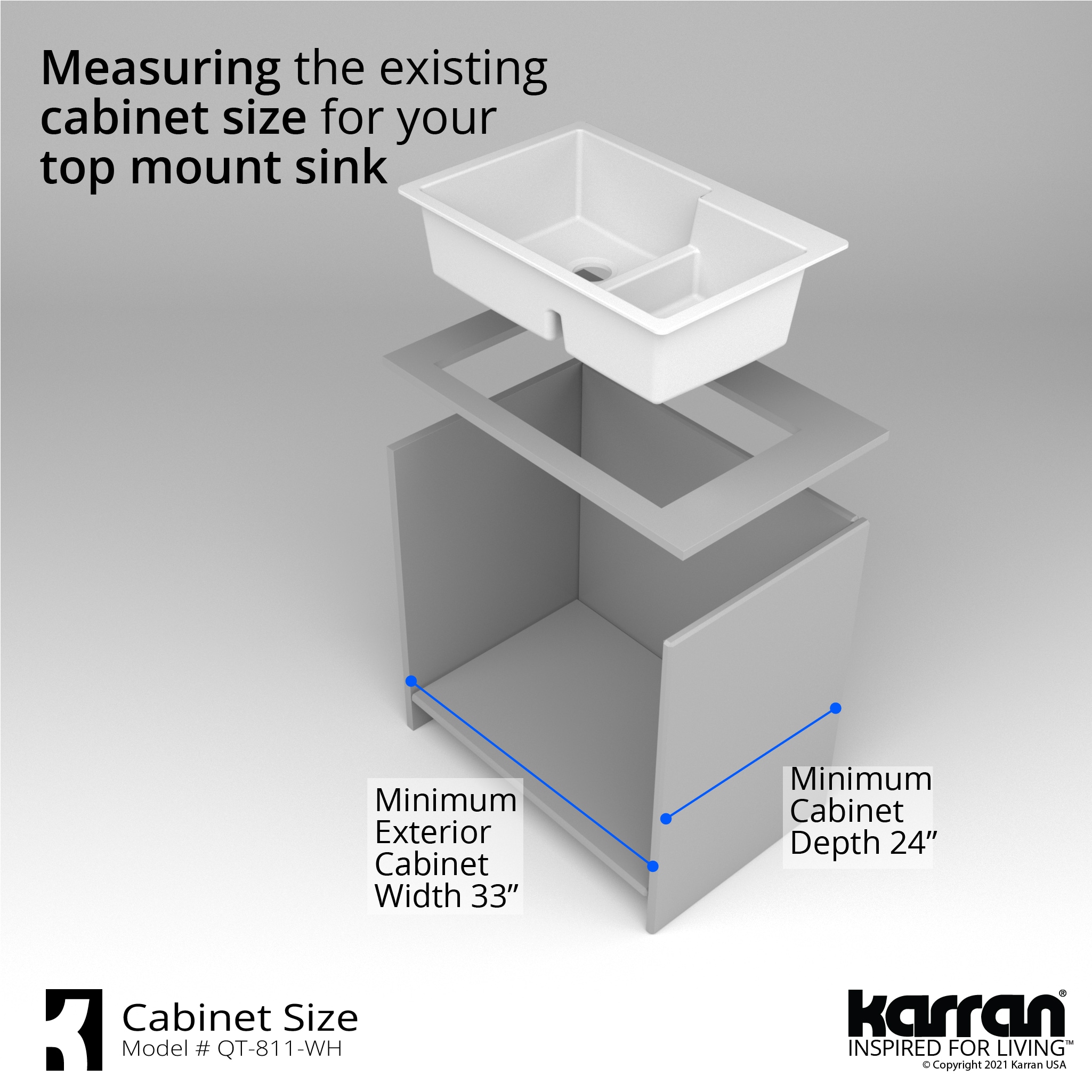 Karran QT-811-WH-PK1 Kitchen-Sinks - View #11