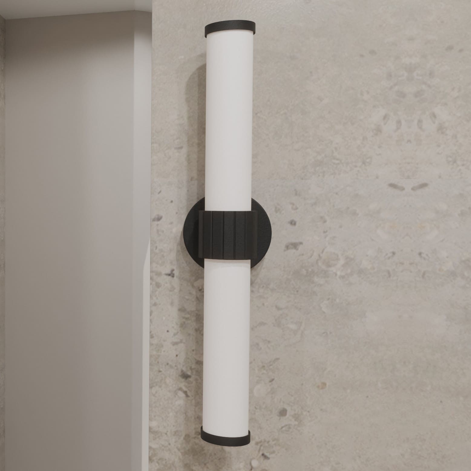 Quoizel PCKAY8522MBK Kaye 22.5-in 1 -Light Matte Black Integrated LED Modern/contemporary Vanity light bar