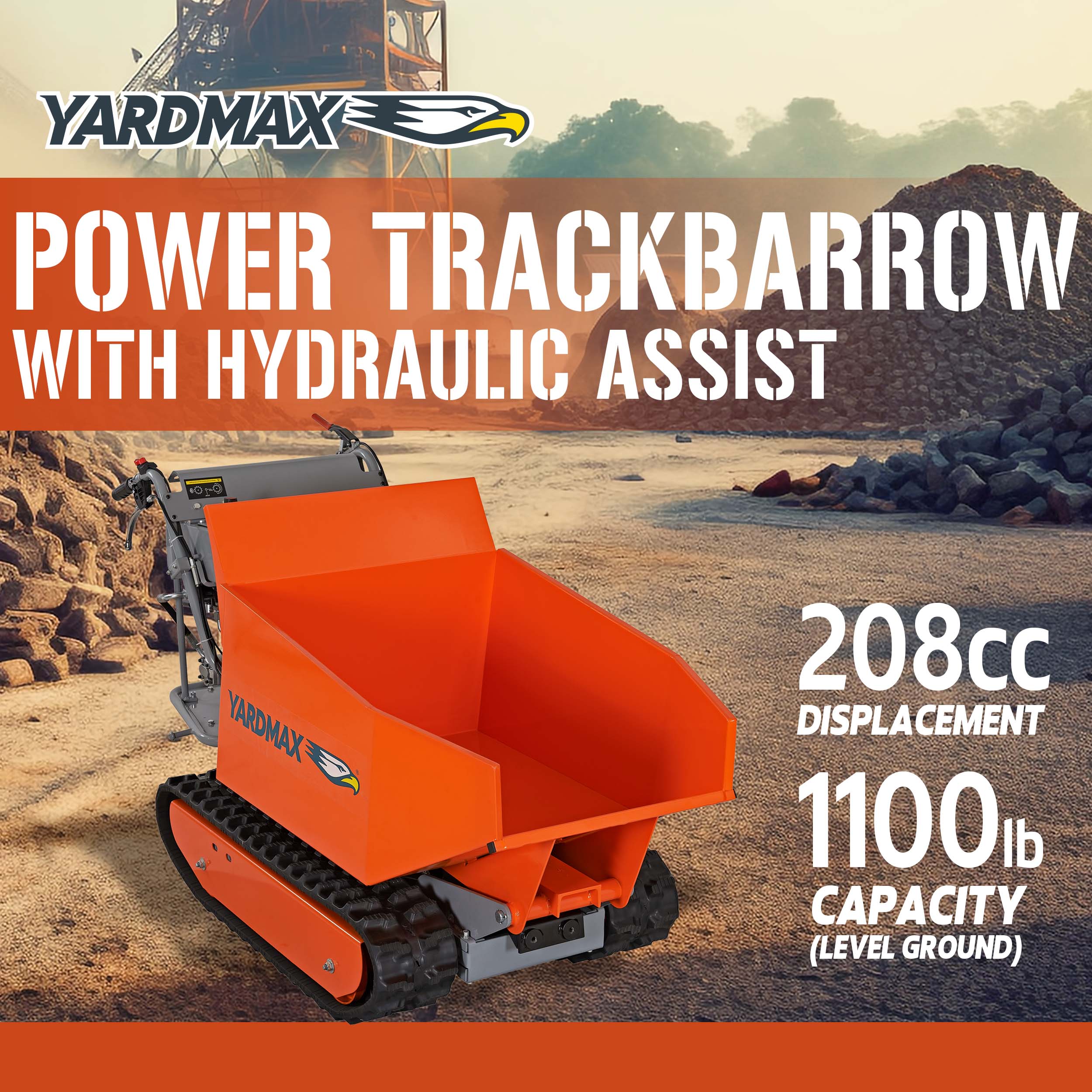 YARDMAX YD8105 Dump-Cart - View #2