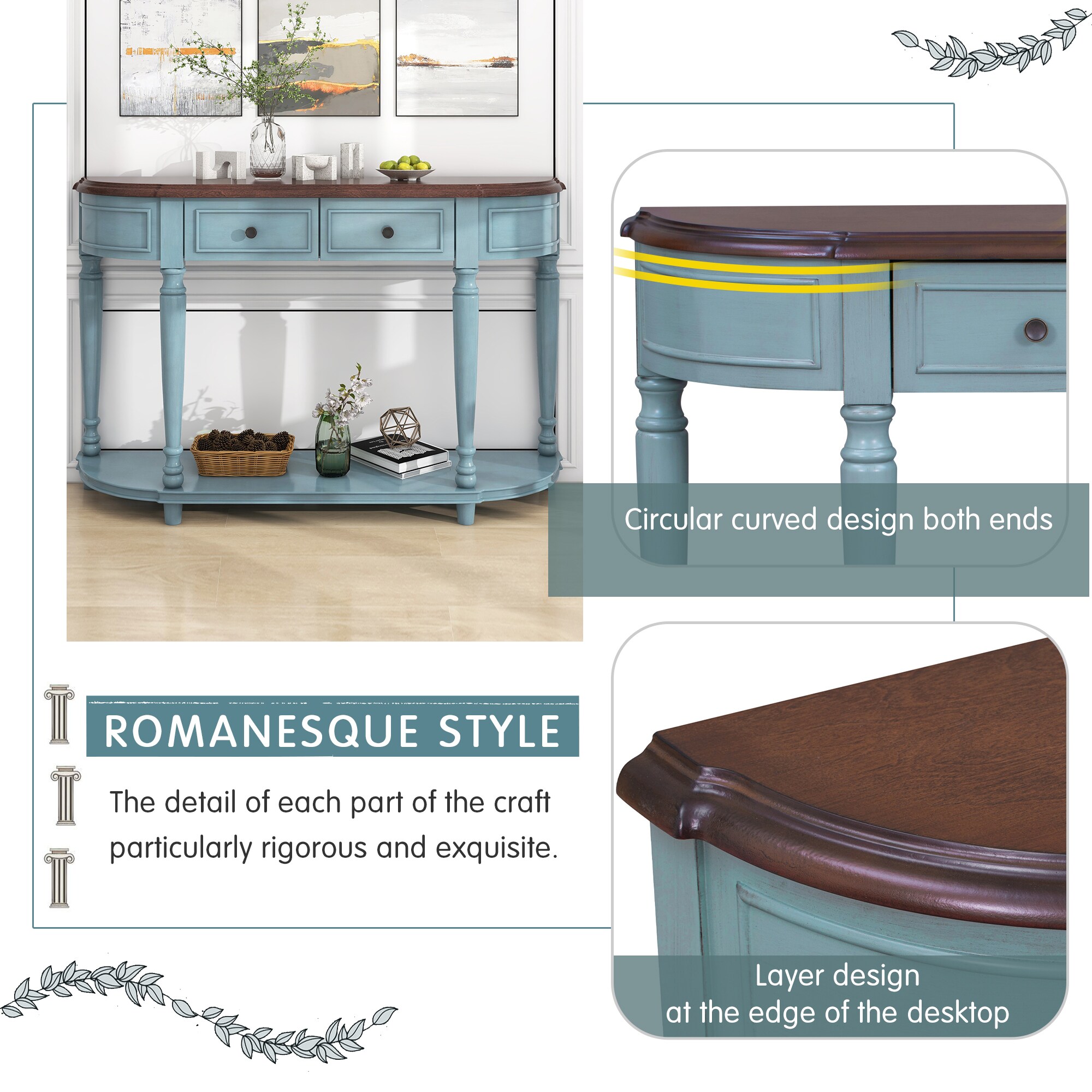 AHIOU HOME ZAAH-CT298768C Console-Sofa-Tables - View #7