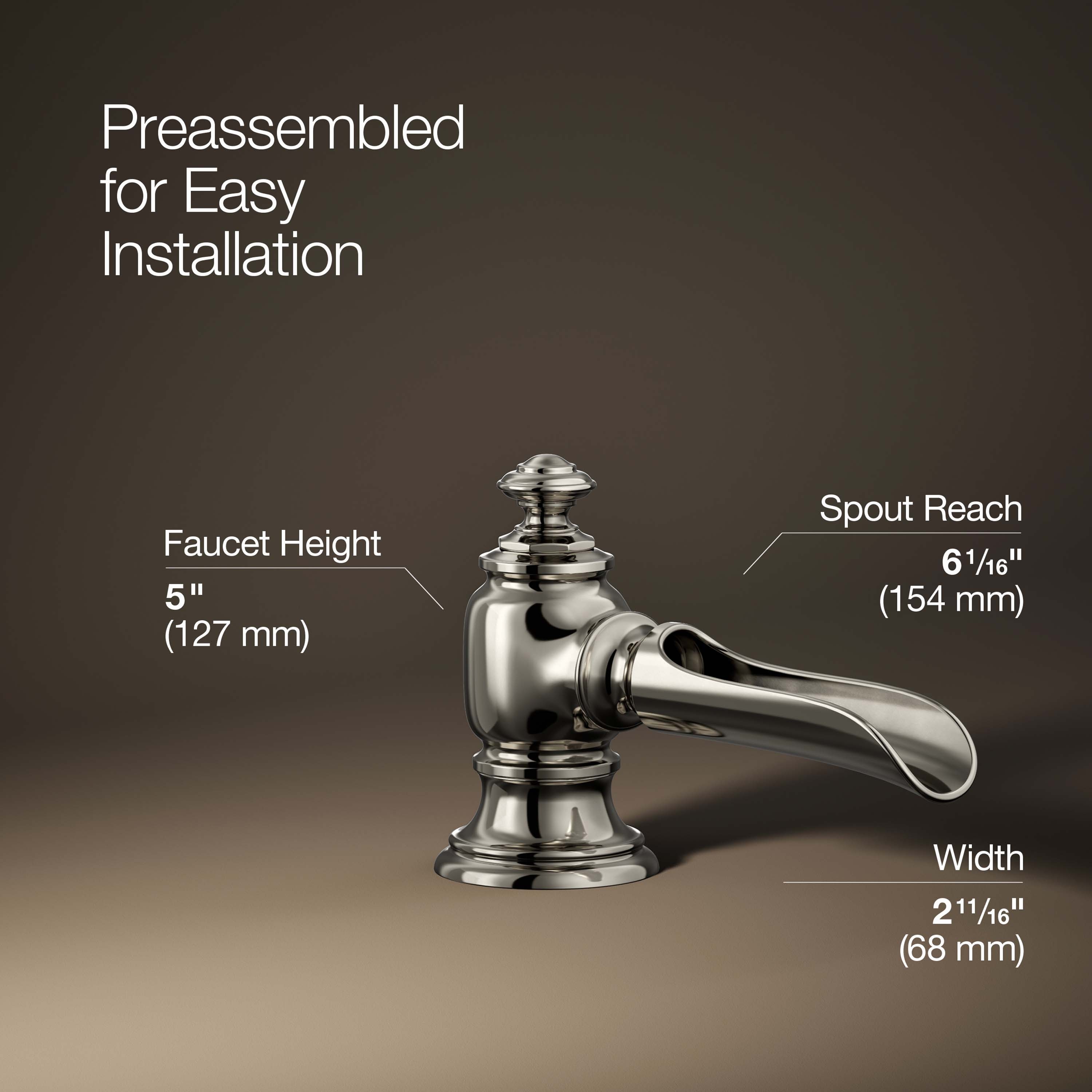 KOHLER 72761-SN Lavatory-Faucets - View #4