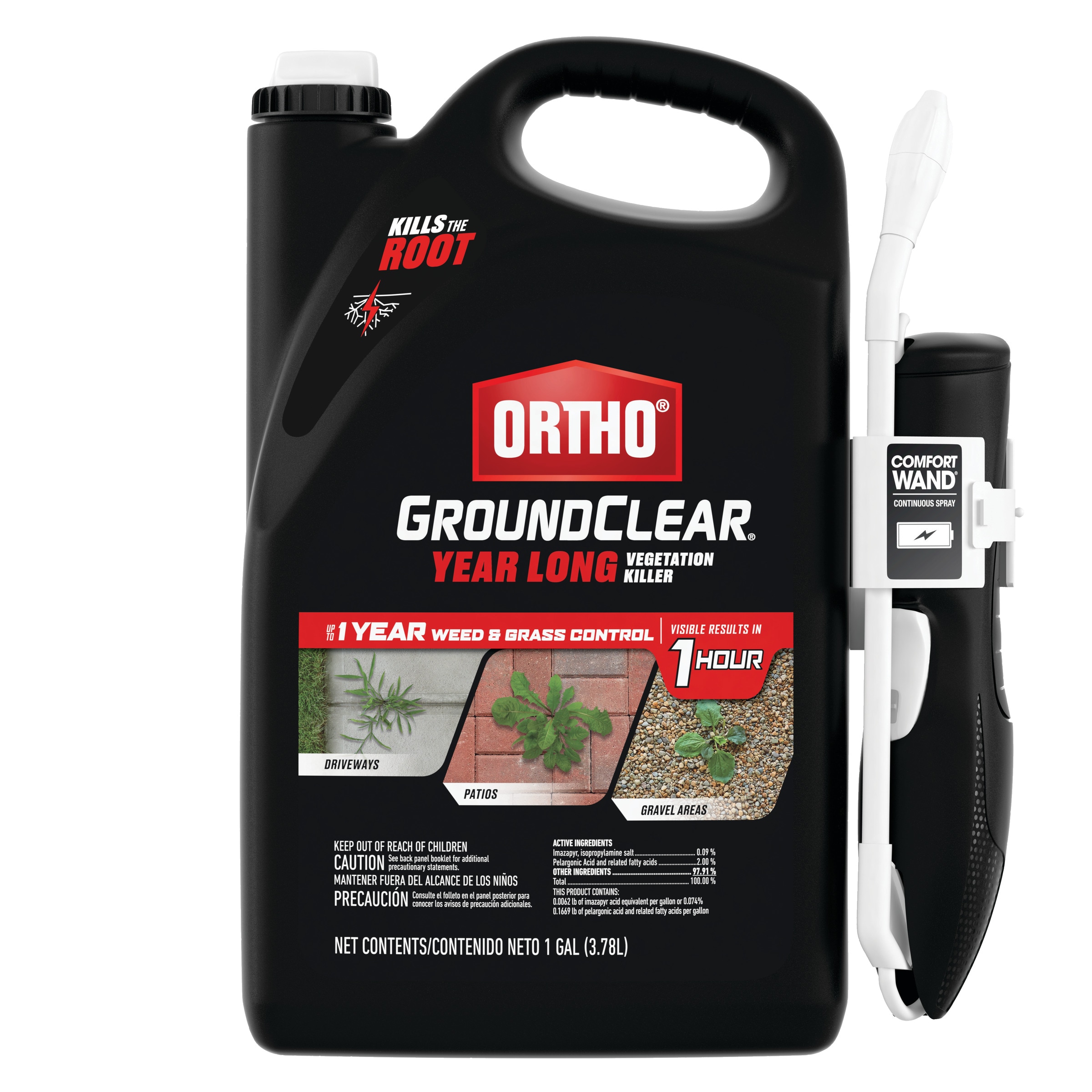 ORTHO GroundClear 1-Gallon Ready To Use All-purpose In The Weed Killers ...