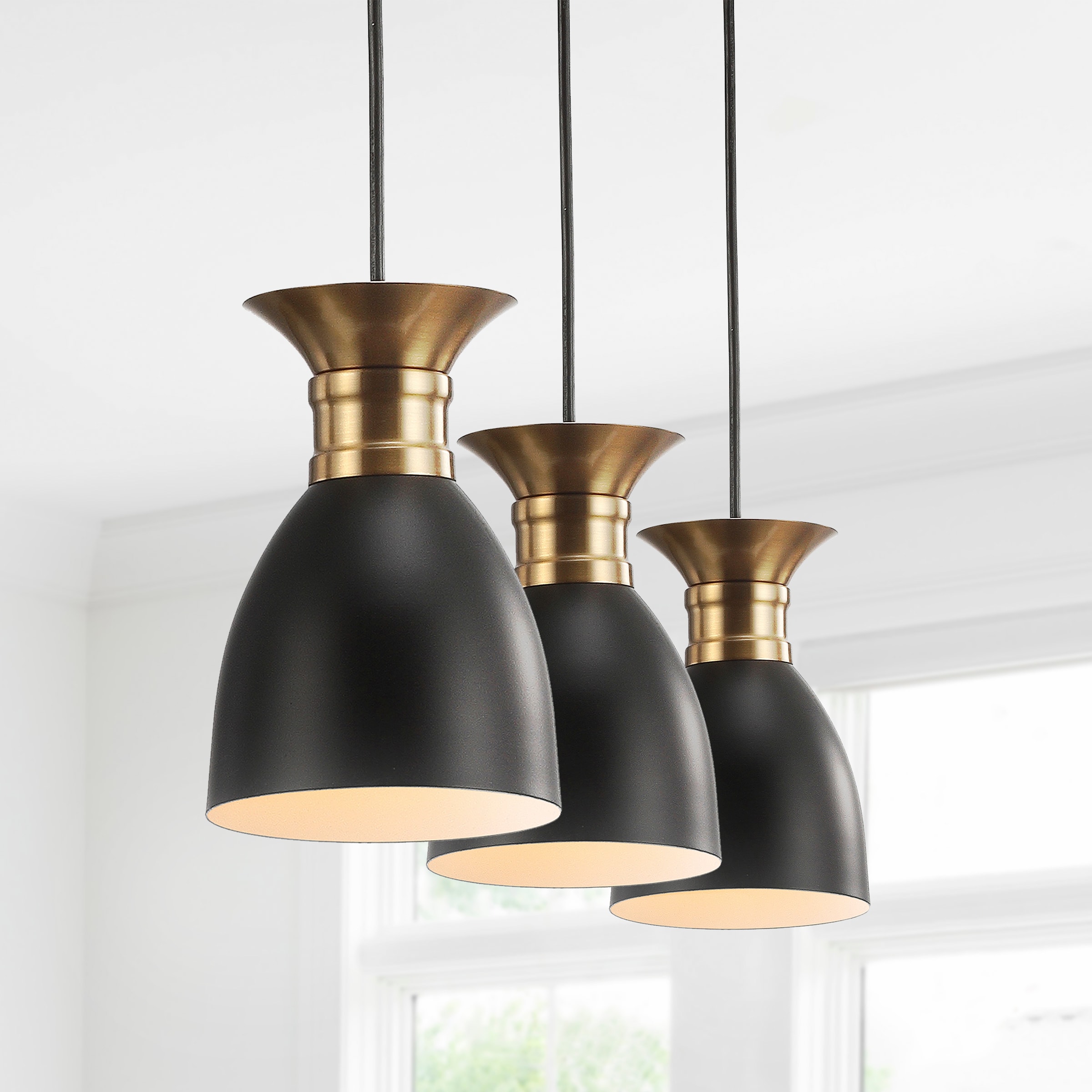 Modern Bell-Shaped Acrylic Ceiling Pendant Light Shade Lampshade Home Bar Decor 