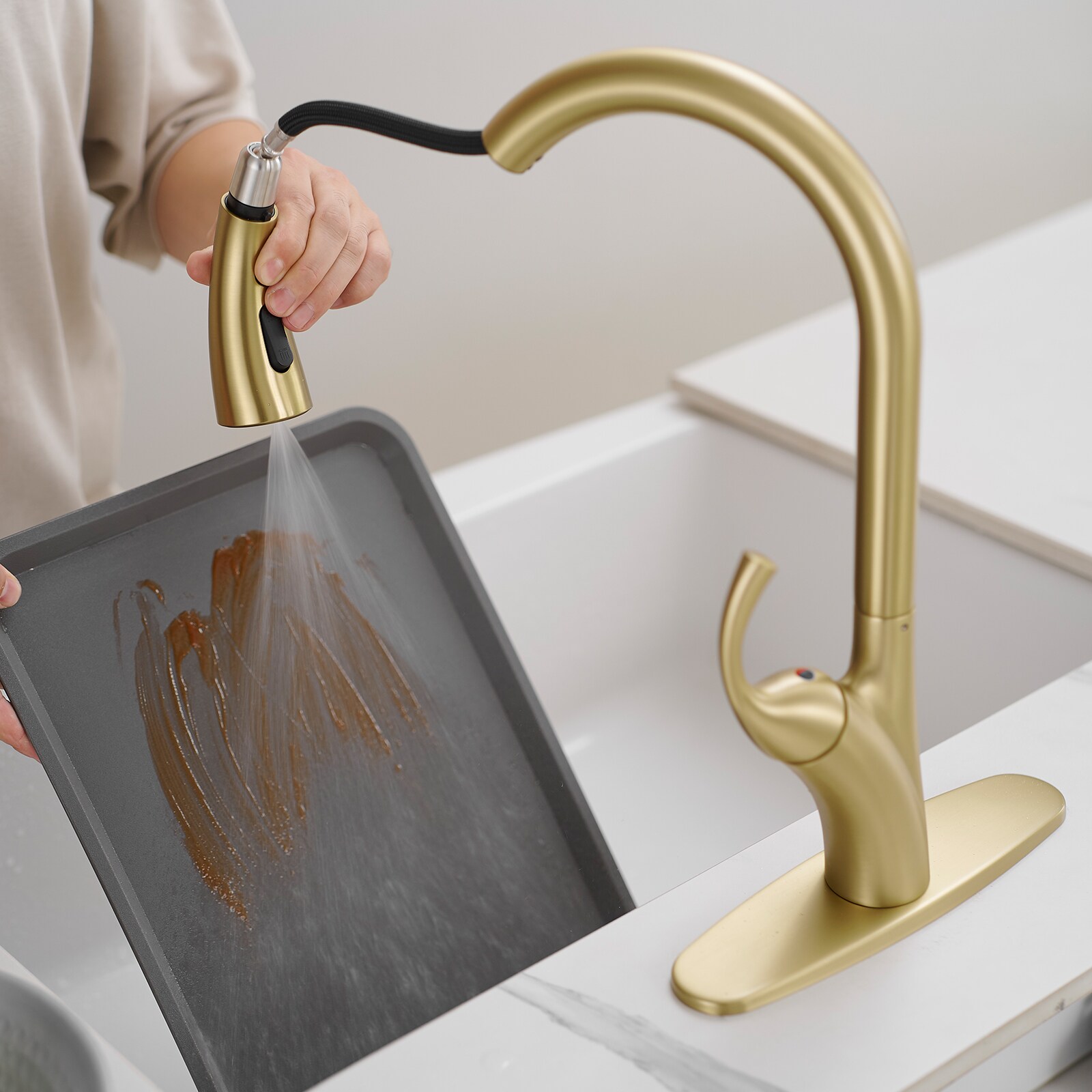 BWE A-94033-BG Kitchen-Faucets - View #12