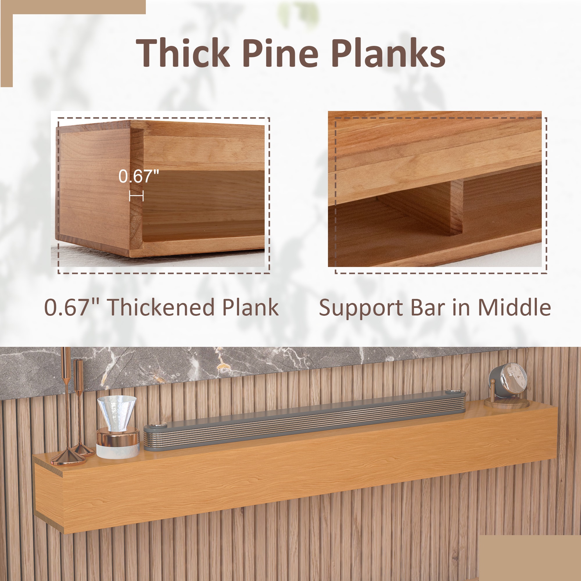 Gaierptone CRX1KNN9RH3 Wall-Mounted-Shelving - View #4