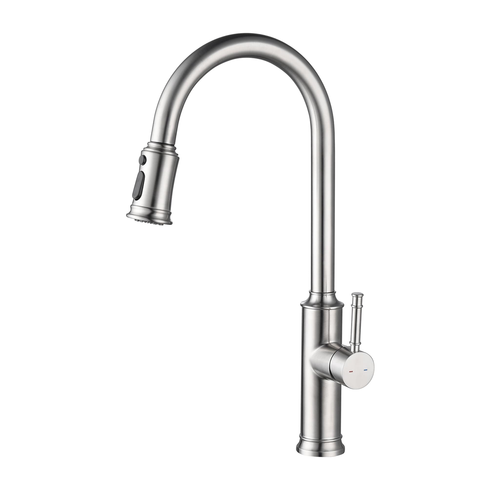 HyperDrop Cart Extended Shank Pot Filler Faucet Wall Mount Swing Arm Type for Kitchen Sink #X-7UD934ENA2QW