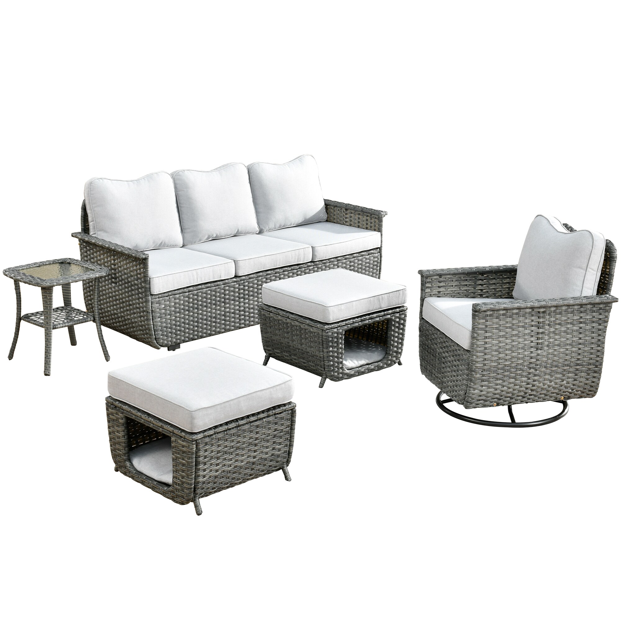 Ovios BP-405Y Patio-Conversation-Sets - View #11