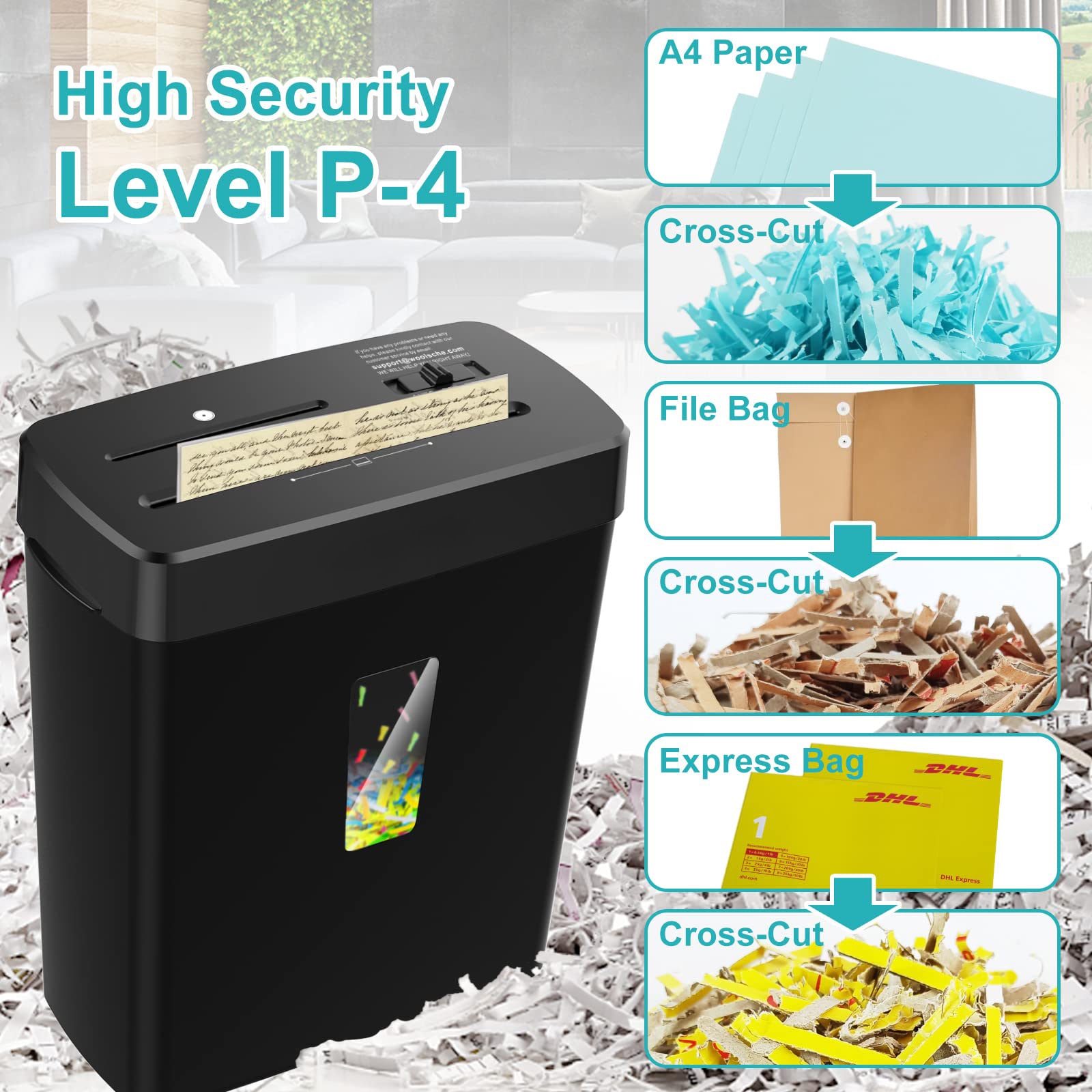 Misopily LMS0311S10 Paper-Shredders - View #3