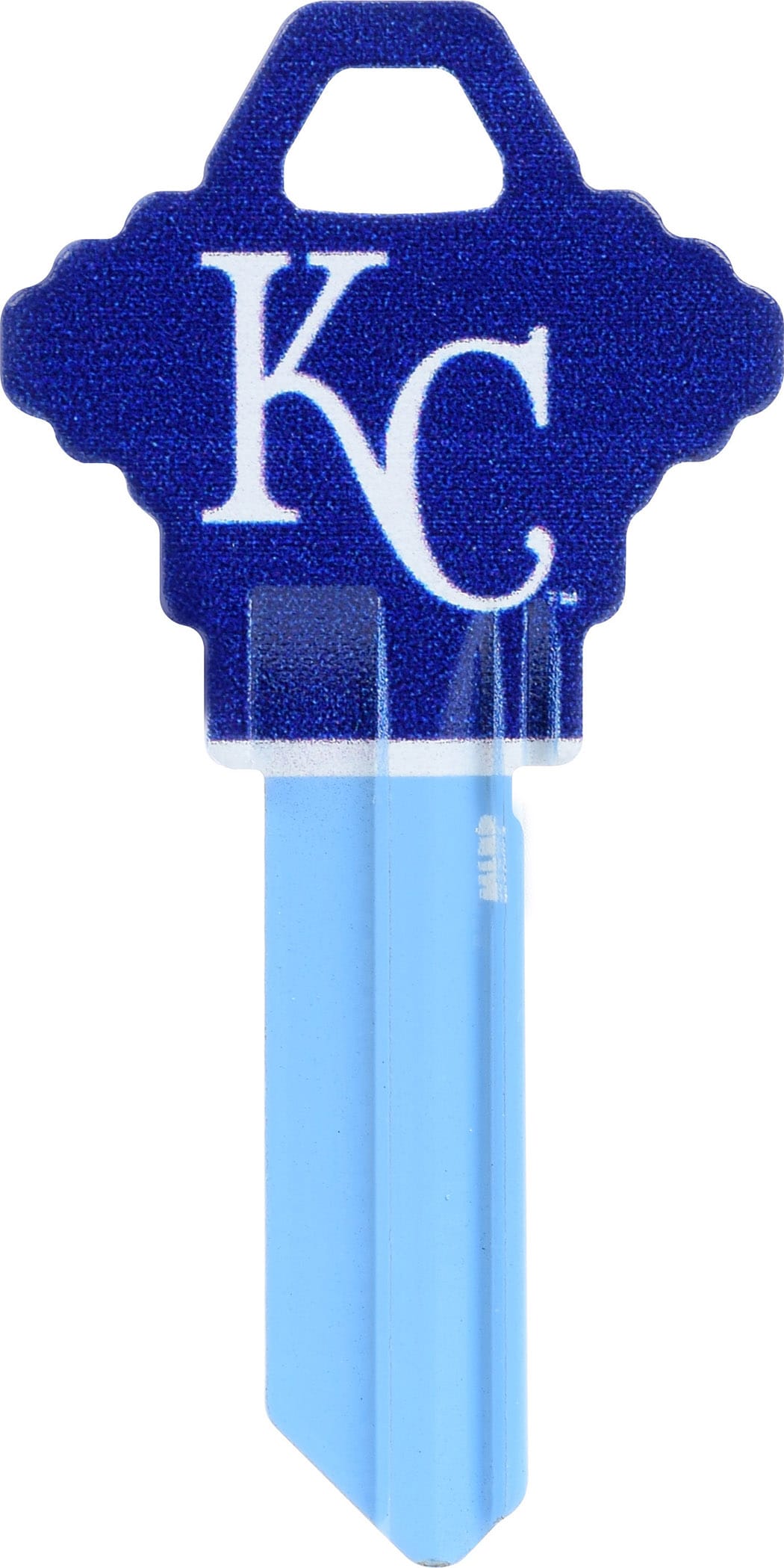 Fanatix 89660 Kansas City Royals Multicolored Sports Key Brass House/Entry Key Blank