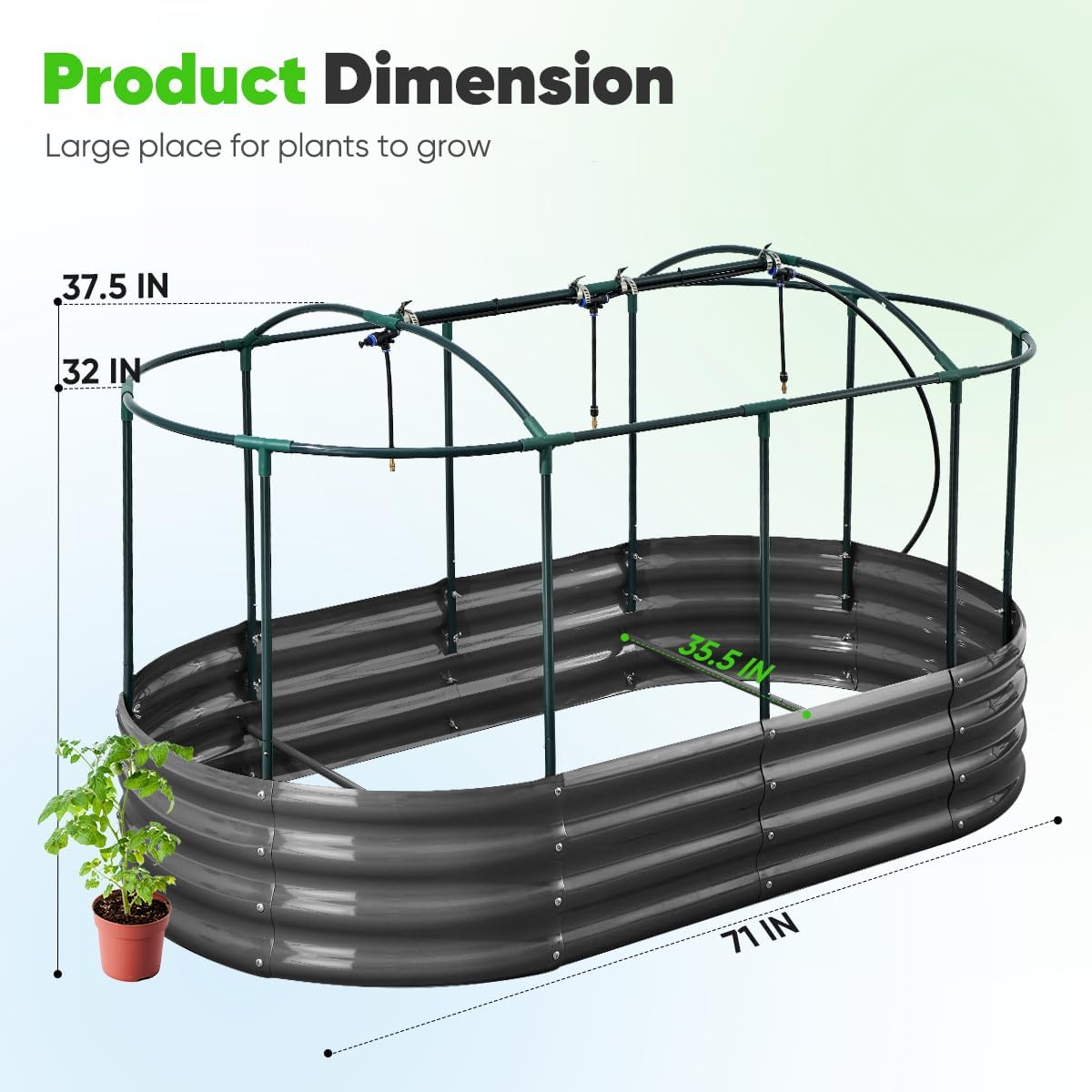 Afoxsos LAF0219B64 Raised-Garden-Beds - View #7