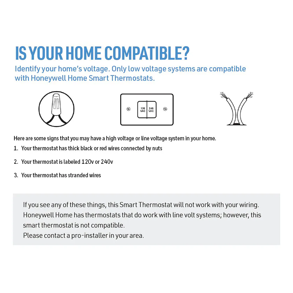 Honeywell Home Silver Thermostat With Wi-Fi Compatibility RTH9585WF1004 ...