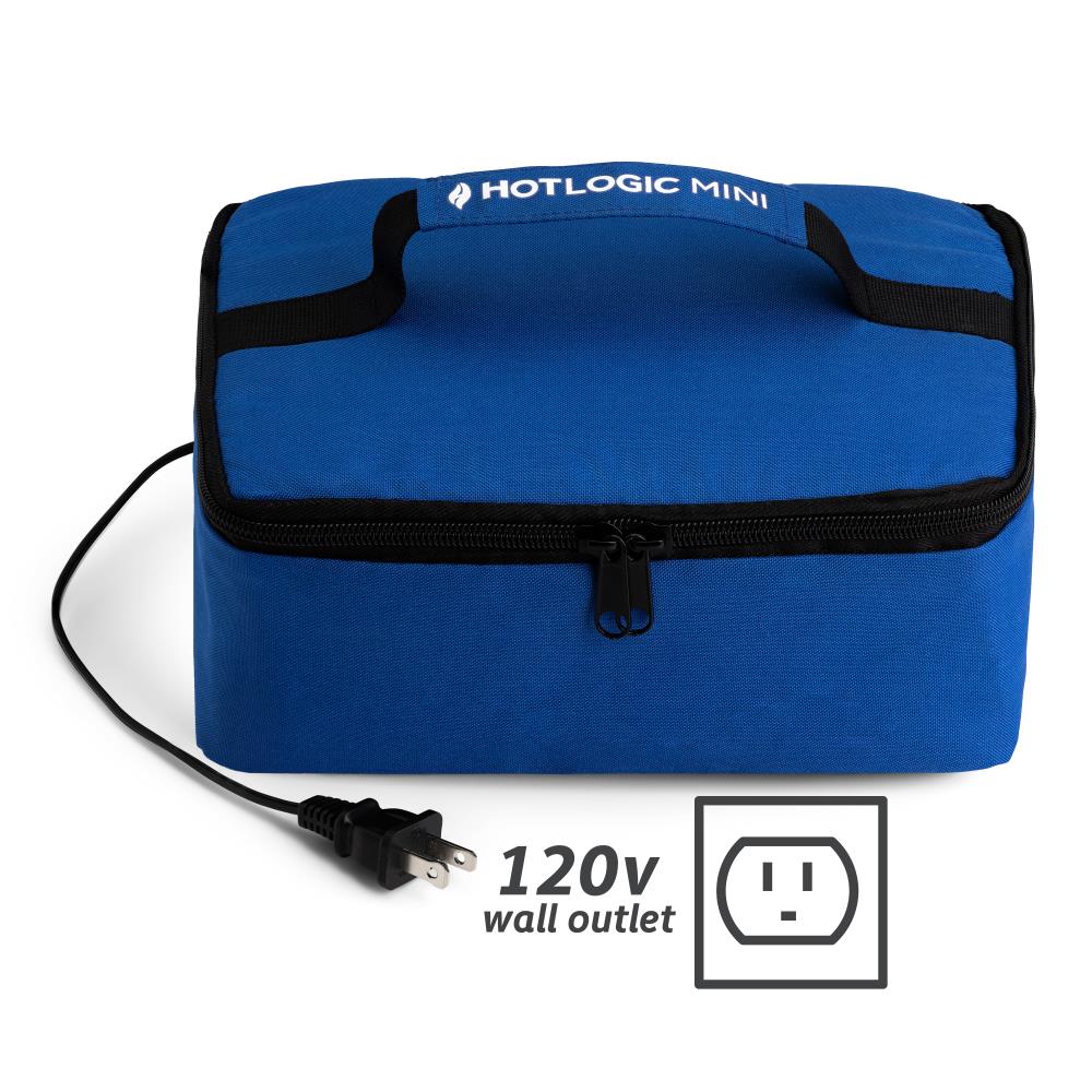 HOTLOGIC 16801060004 1.5-Quart Blue Rectangle Slow Cooker