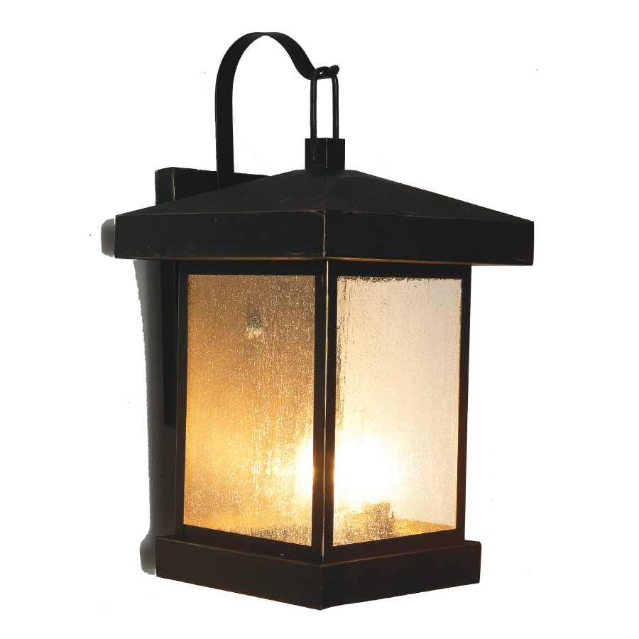 Lucid Lighting 45642 WB 3 -Light 18-in H Bronze Hardwired Outdoor Wall Light