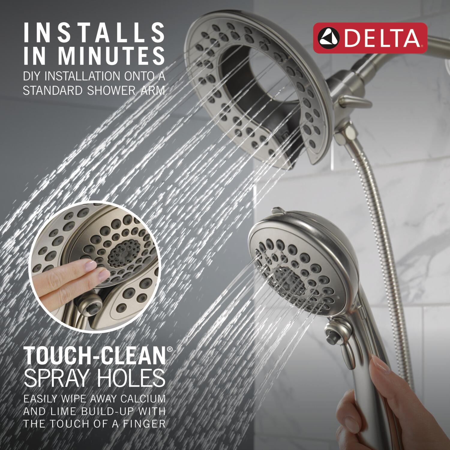 Delta 58569-SS-PR-PK Fixed-Showerhead - View #6