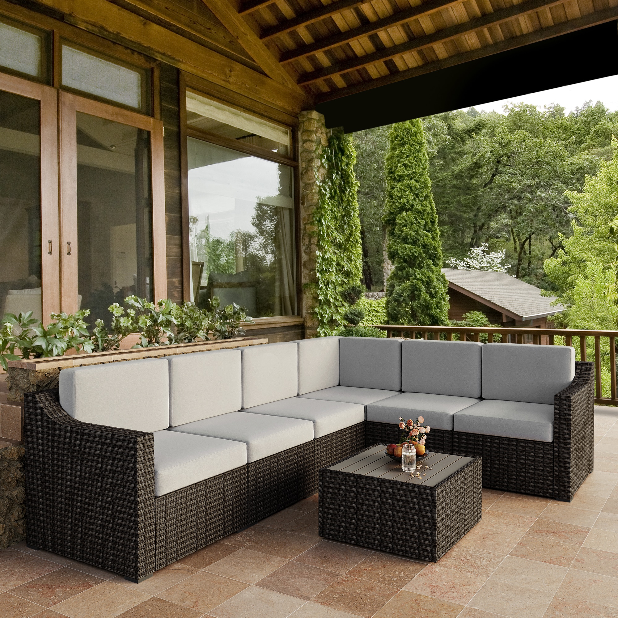  HPO-SF7-ZG-WL2 Patio-Sofas-Daybeds - View #8
