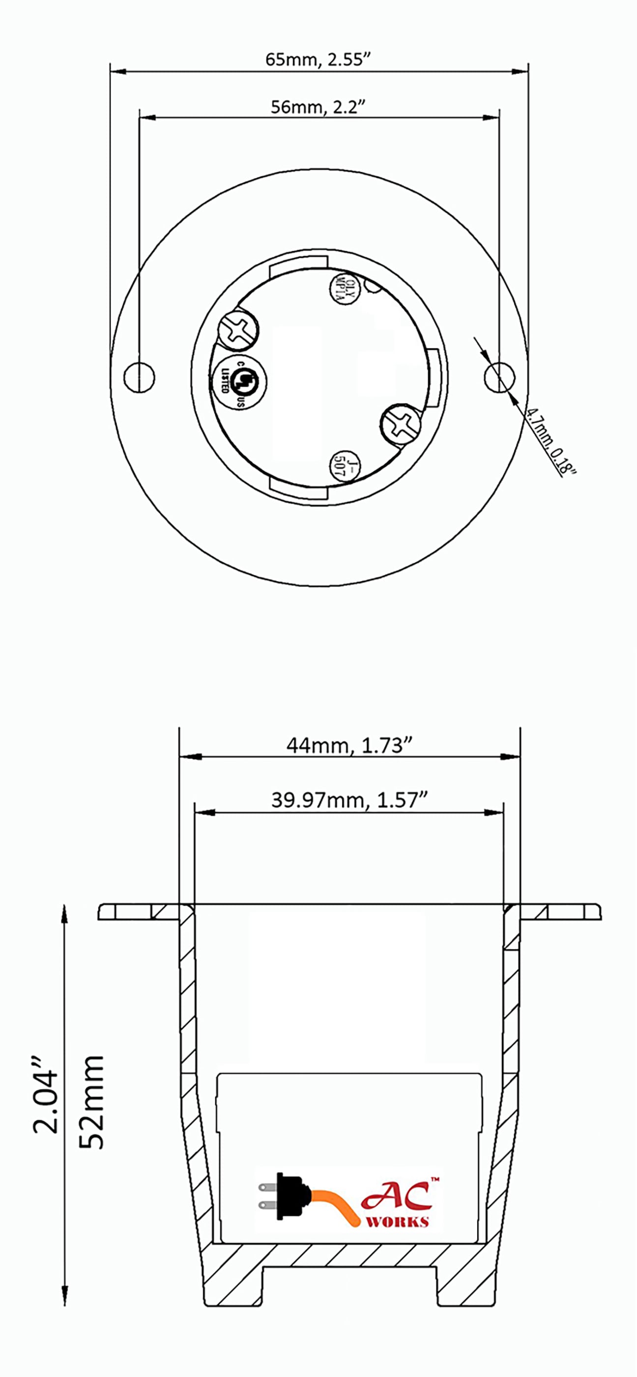 AC WORKS ASOU520R-WC receptacles - View #6