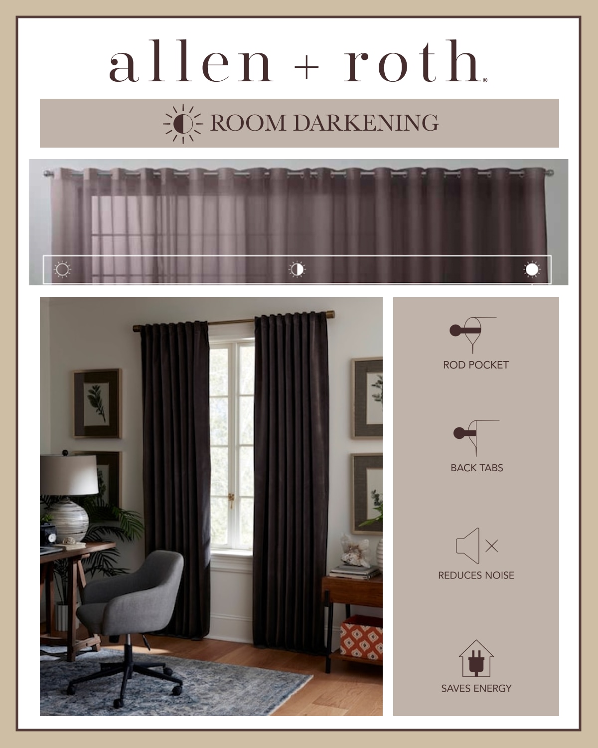 allen + roth 5030801 curtains - View #2