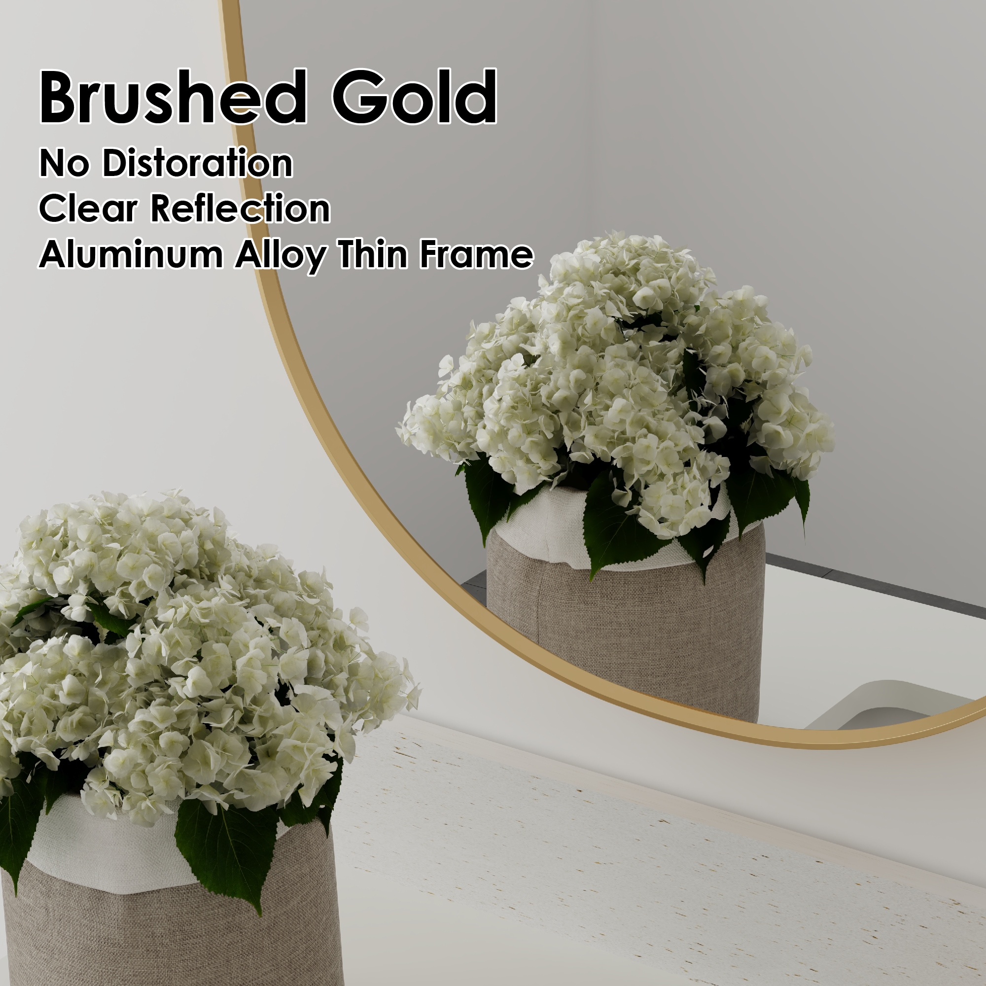 Forclover WBSGO70951 Framed-Bath-Mirrors - View #8