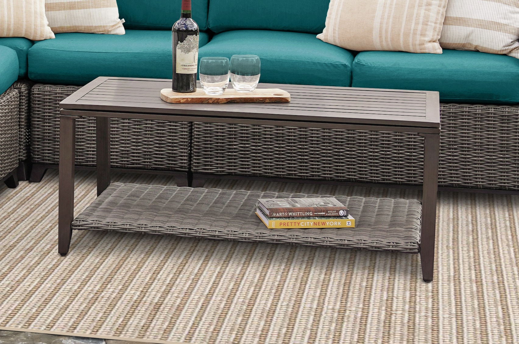 Leisure Made 254988-PEA Patio-Sofas-Daybeds - View #4