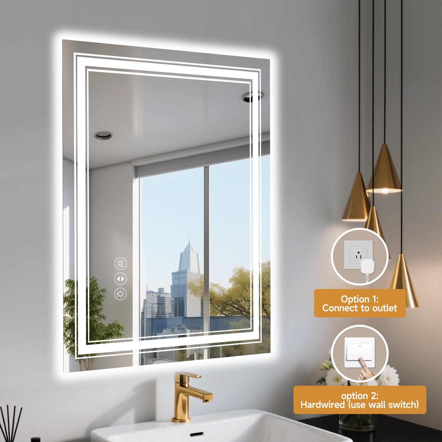 AAZJ SGP203670 Framed-Bath-Mirrors - View #5