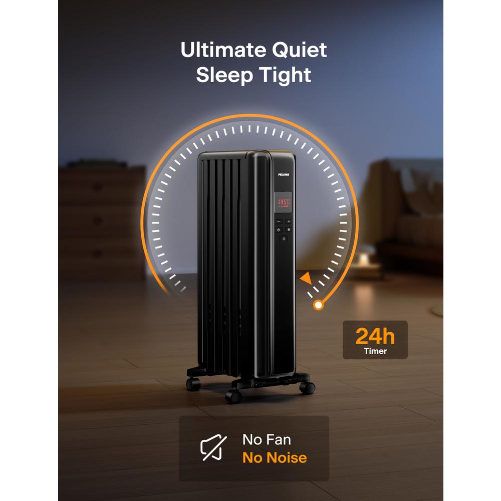 PELONIS PSHO06MR6ASB Portable-Electric-Heat - View #3