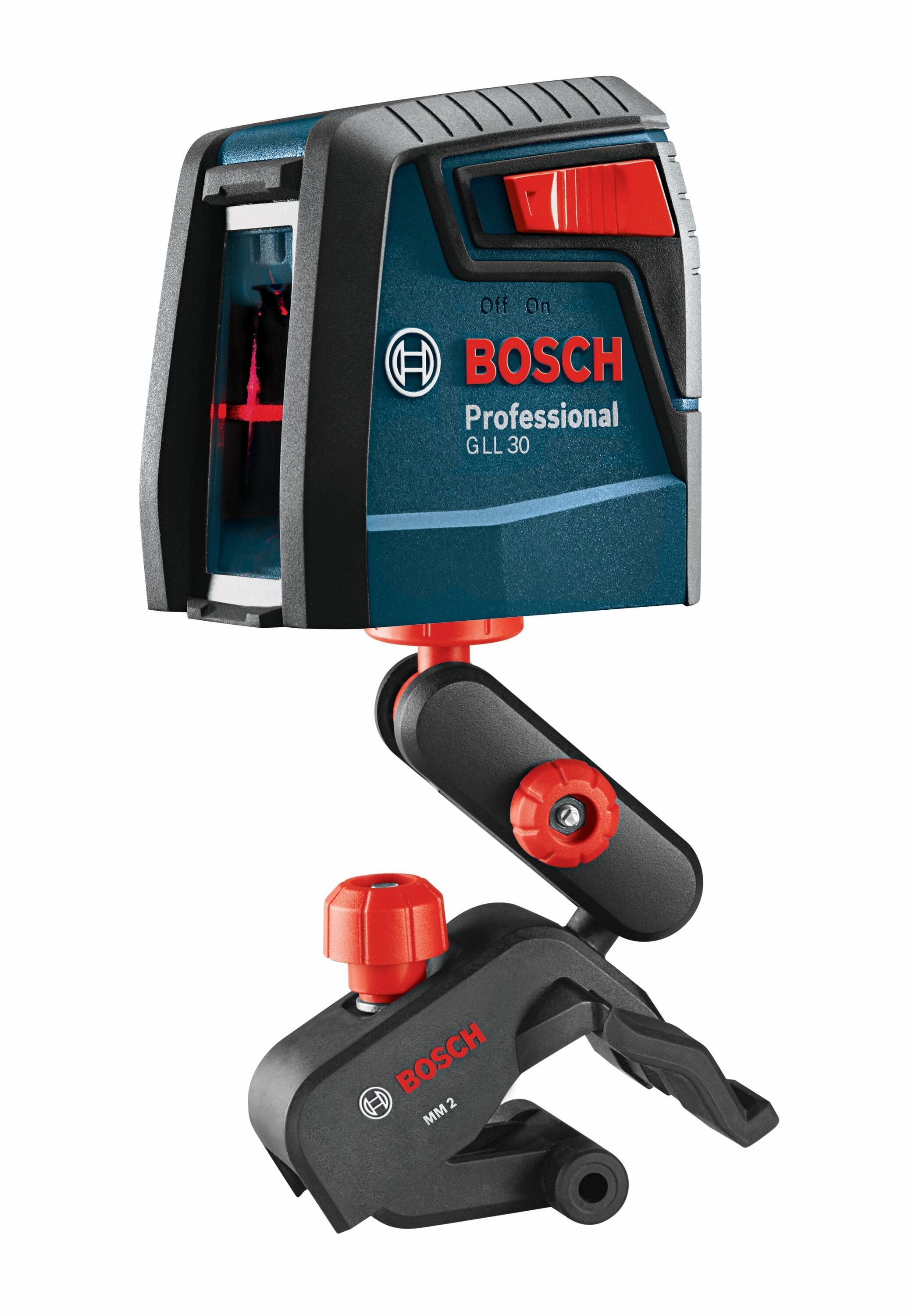 Empleador Saga vendaje Bosch Red 30-ft Self-Leveling Indoor Cross-line Laser Level with Cross Beam  in the Laser Levels department at Lowes.com