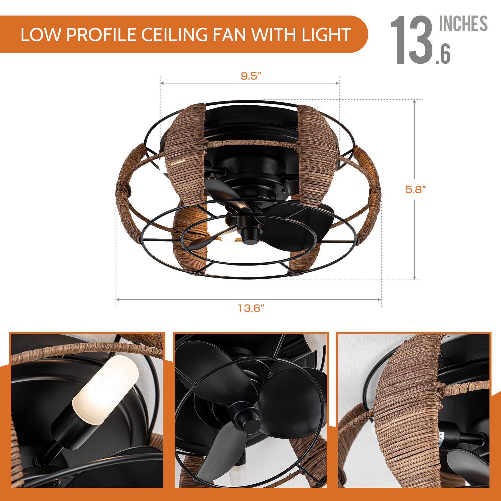 Parrot Uncle F8258110V Ceiling-Fans - View #4