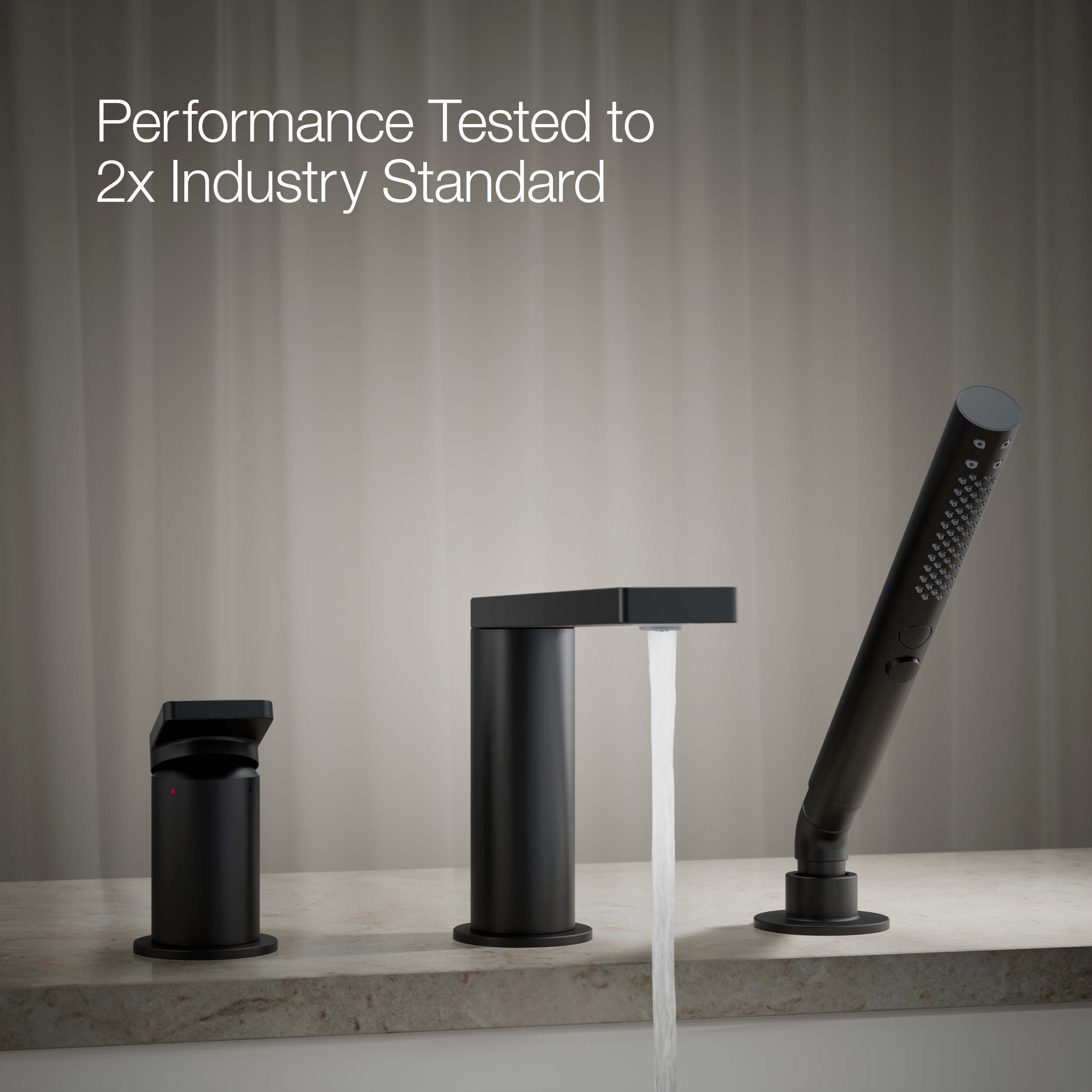 KOHLER K-73078-4-BL Roman-Tub-Faucets - View #4