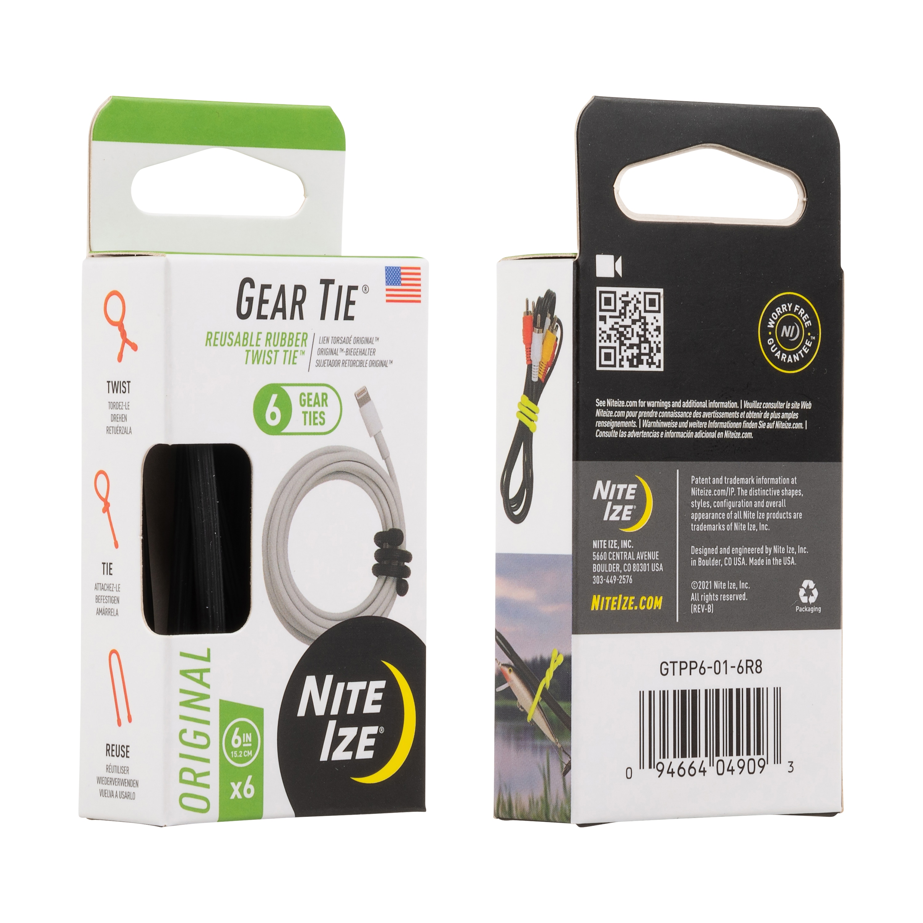 Nite Ize GTPP6-01-6R8 Tie-Downs - View #4