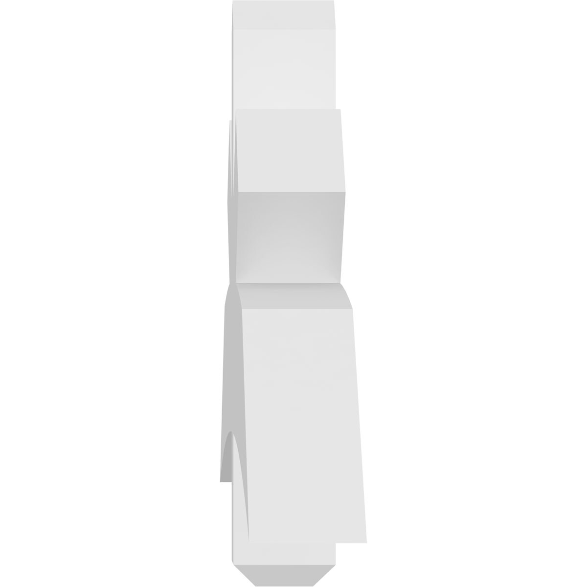 Ekena Millwork GBP096X20X0406ALB00 Exterior-Brackets-Braces - View #3