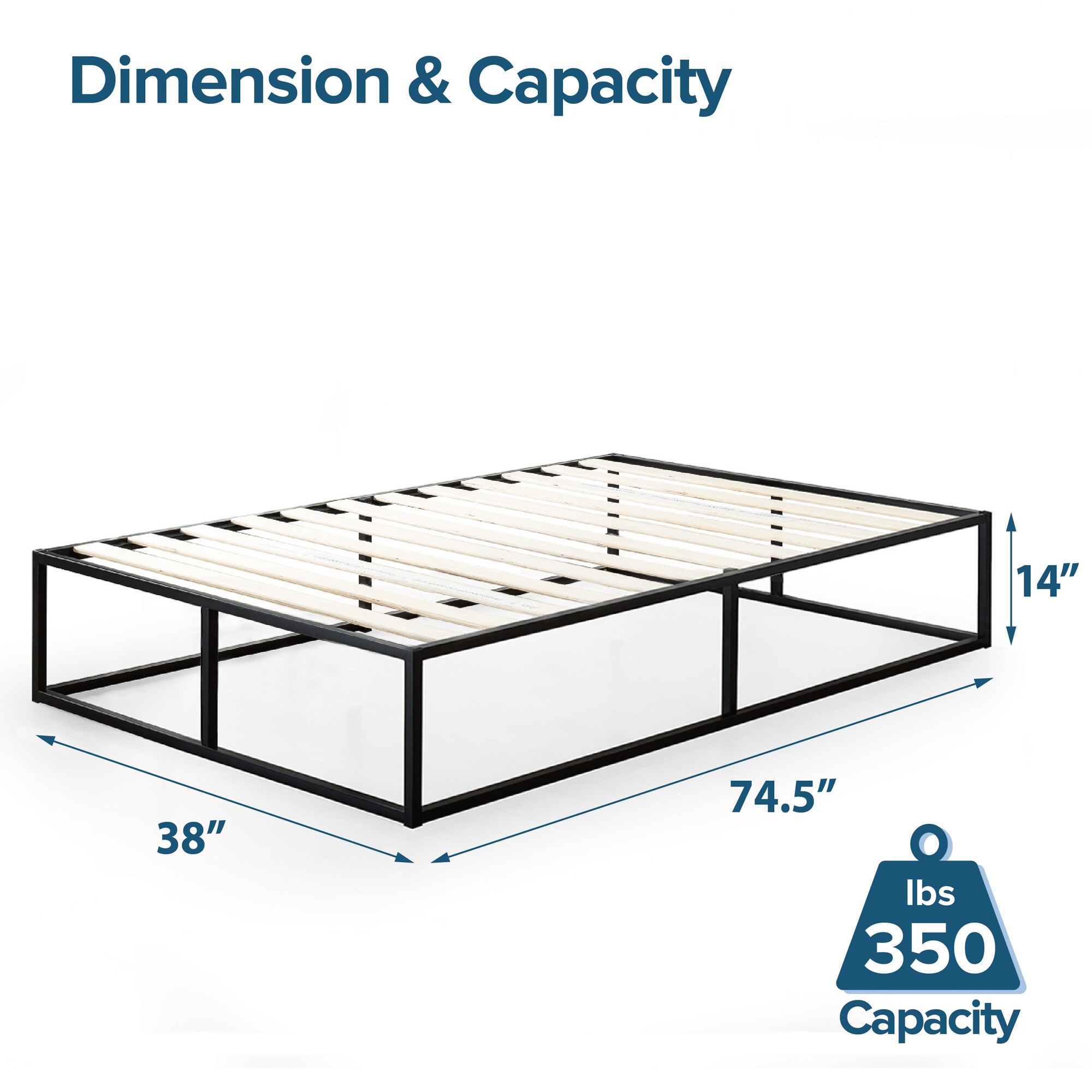 Zinus SPI-TKNS-14T beds - View #7