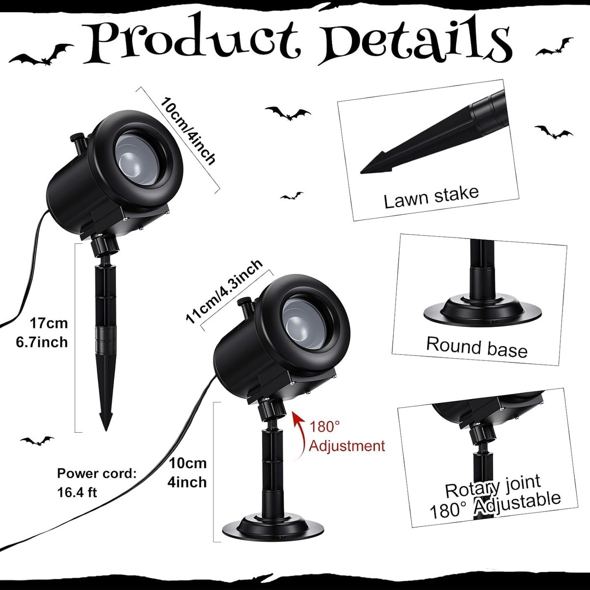 Haisijing JIA1-83964A Halloween-String-Lights - View #3