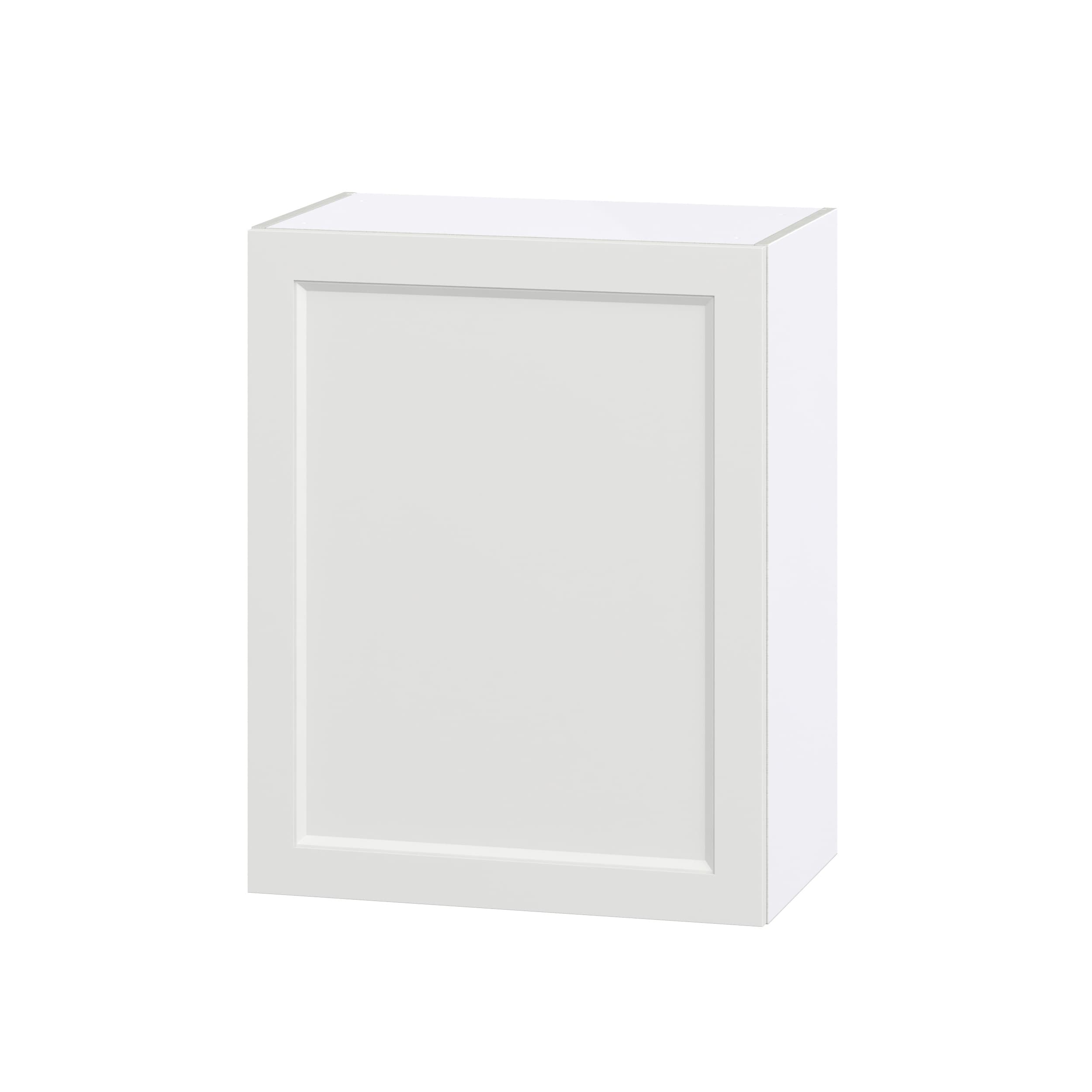 Hugo&Borg DSW2430(L/R)-RI Riviera 24-in W x 30-in H x 14-in D Bright White Wall Fully assembled Cabinet (Recessed Panel Shaker)