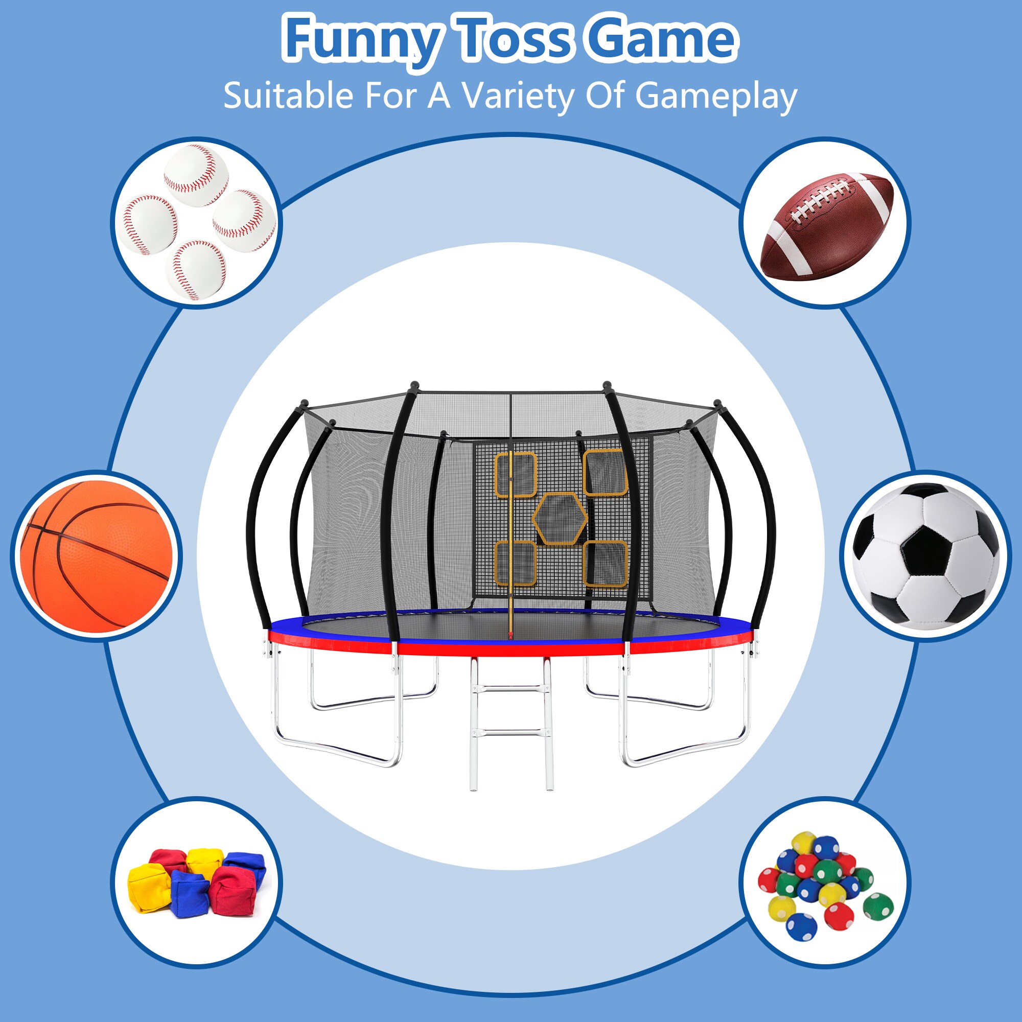 Fun Orange FUN25BC10 trampolines - View #3