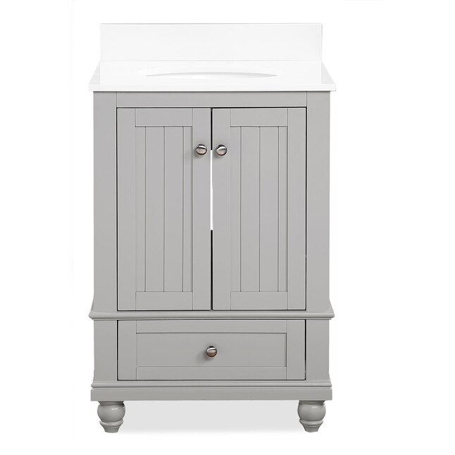 Dorel Living Tehila 24 In Gray Single Sink Bathroom Vanity With Engineered Stone Top The Vanities Tops Department At Com - Home Decorators Collection 3 Piece Vanity Combo 24 Inch Dorel Living Tehila 24 In Gray Single Sink Bathroom Vanity With Engineered Stone Top The Vanities Tops Department At Com - Home Decorators Collection 3 Piece Vanity Combo 24 Inch