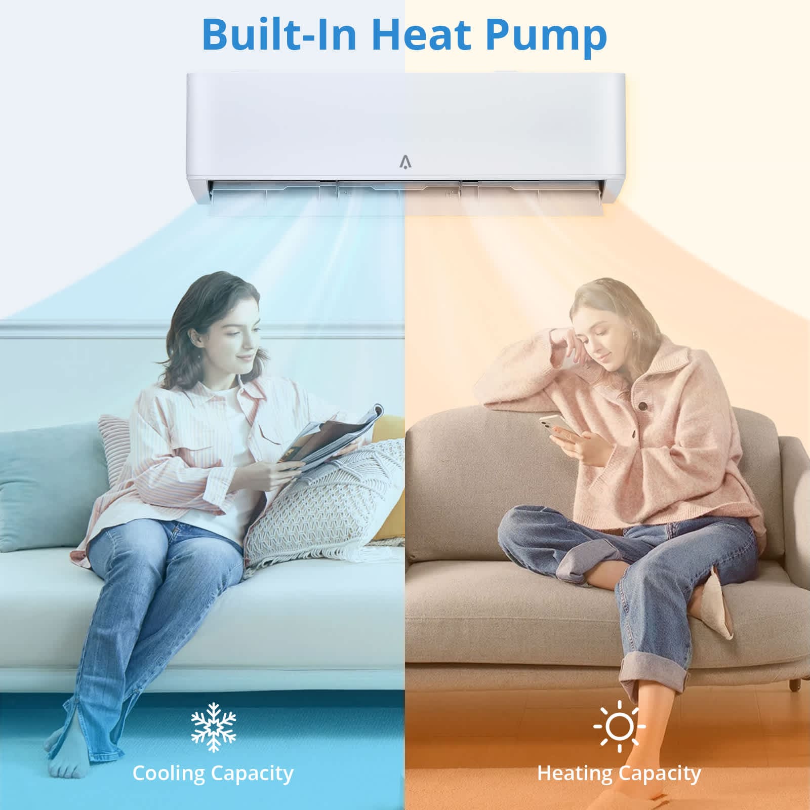 Qeetex LHF-AD-PHO-12VMP3CX Wall-Air-Conditioners - View #4